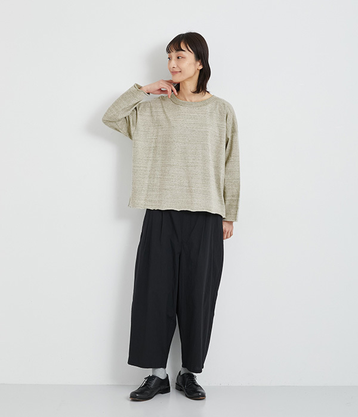 UNDYED】コットンプルオーバー（ICHI Antiquites）の商品詳細