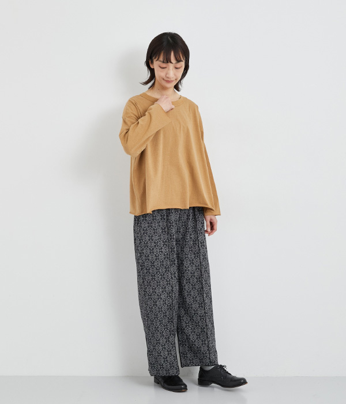ICHI Antiquite's コットンリネンプルオーバートップス 美品 コットンプルオーバー（ICHI Antiquites）の商品詳細