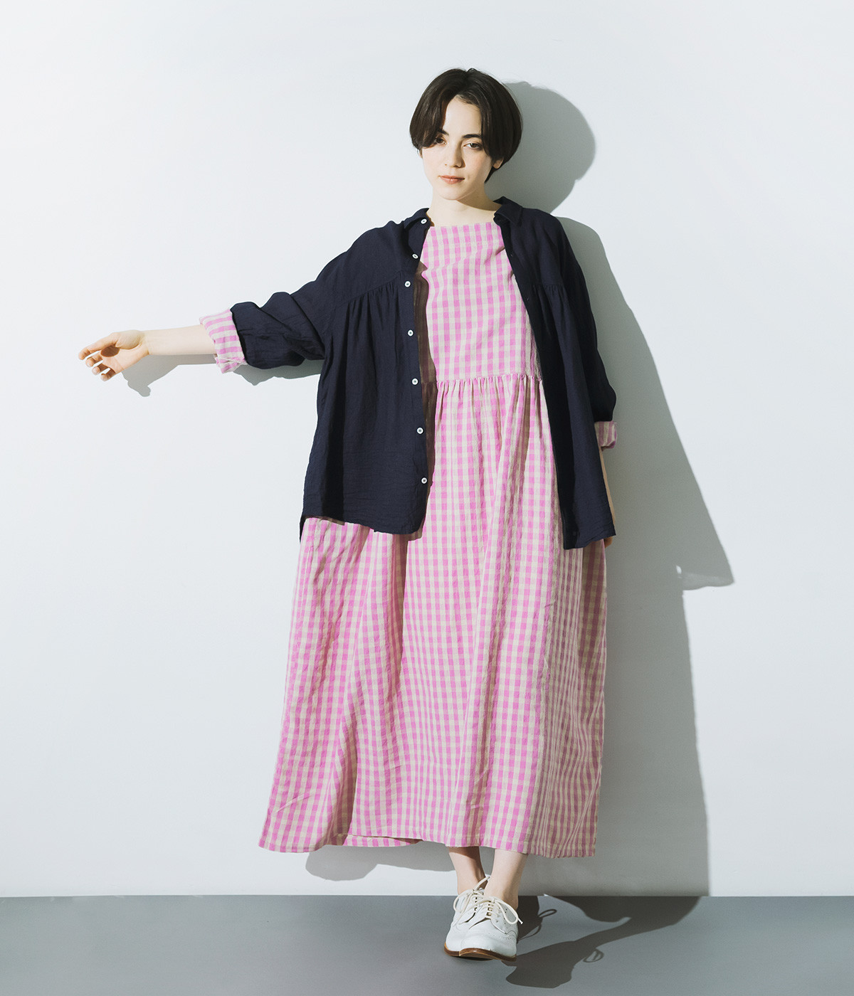 ichi antiquites リネン ichi Antiquités｜Pigment Color Linen Shirt - ichi Antiquités(イチ