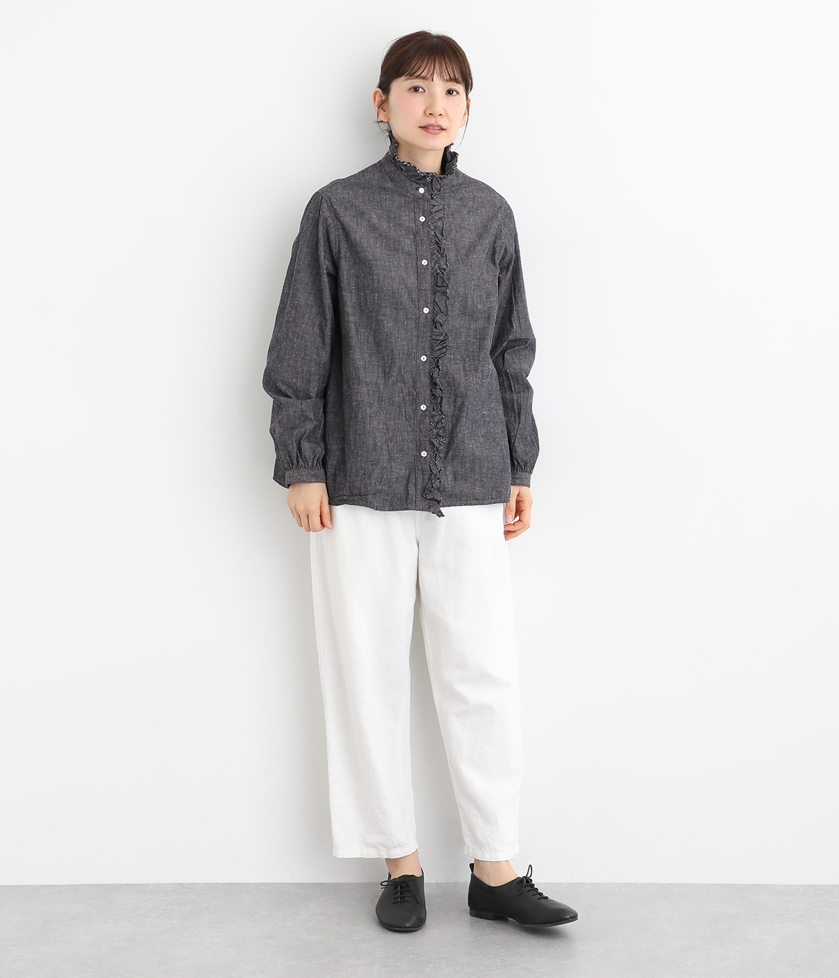 ichiAntiquités リネンシャツ　ブルー アイリッシュリネン シャツ Classic FIt | Brooks Brothers