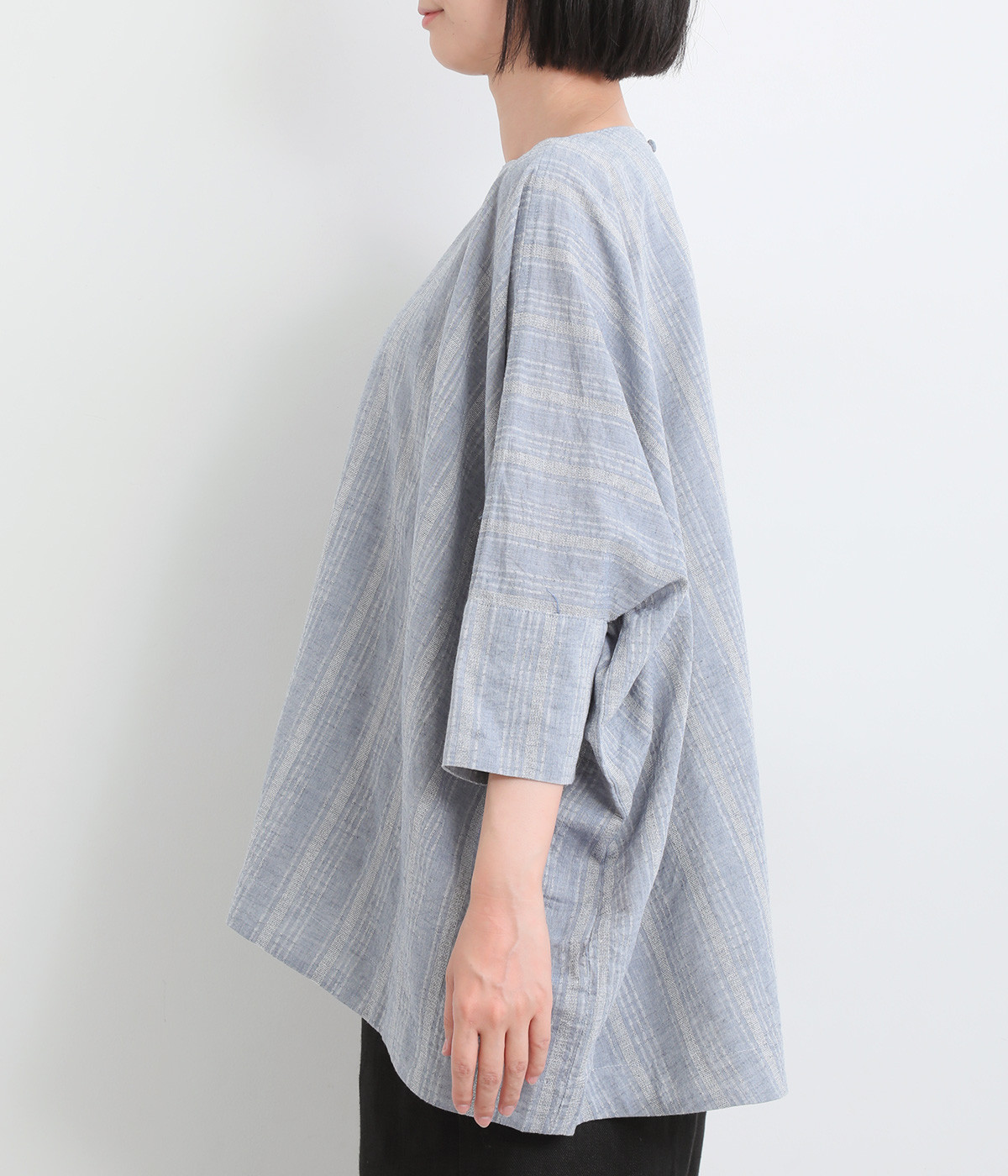 コットンリネンBIGプルオーバー（ICHI Antiquites）の商品詳細