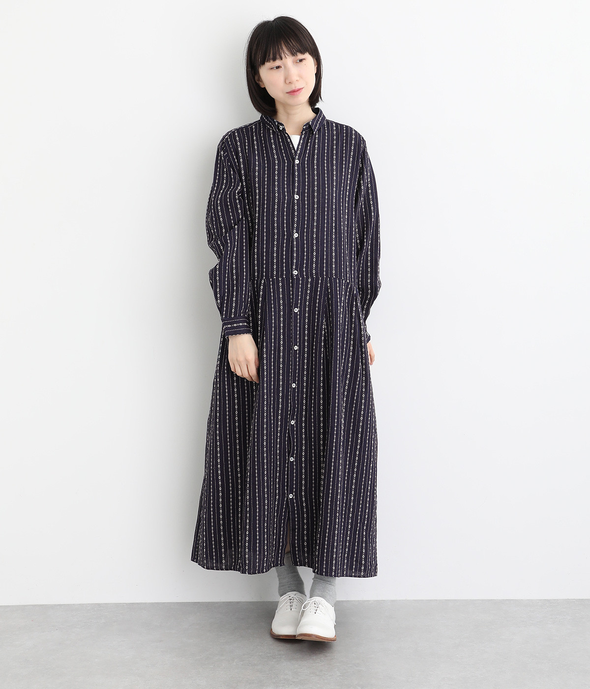 セール中‼️ナチュラン★新品未使用★ichiAntiquesリネンワンピース コットンリネンシャツワンピース（ICHI Antiquites）の商品詳細