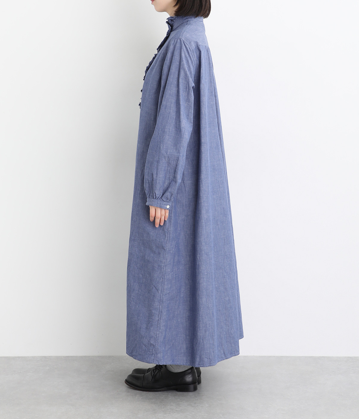 コットンリネンシャツワンピース（ICHI Antiquites）の商品詳細
