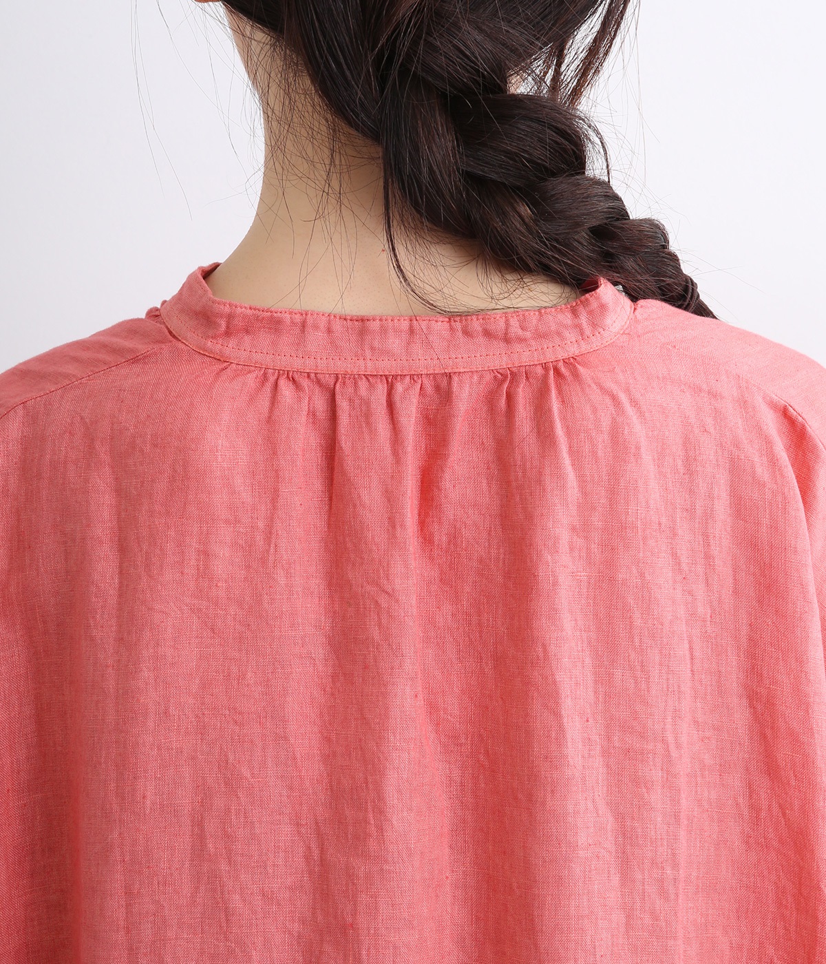 リネンナチュラル手染めワンピース（ICHI Antiquites）の商品詳細