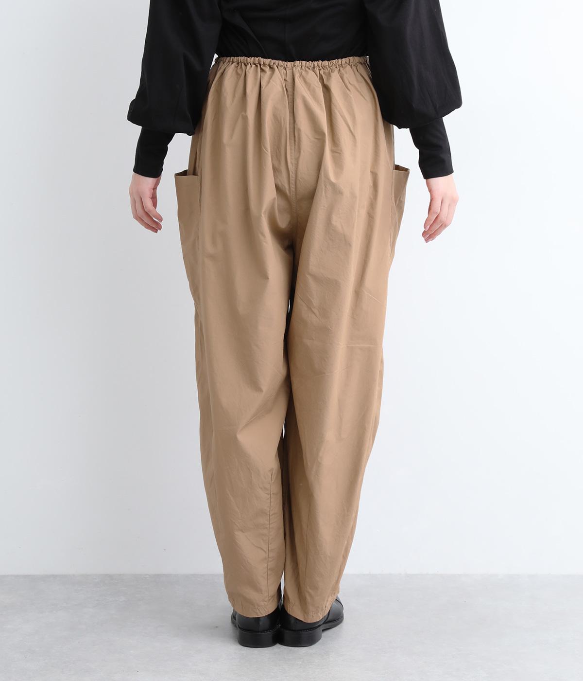 〇ICHI Antiquites ウール入り サルエルパンツ ICHI Antiquites (イチアンティークス) Antiquites noir リネン