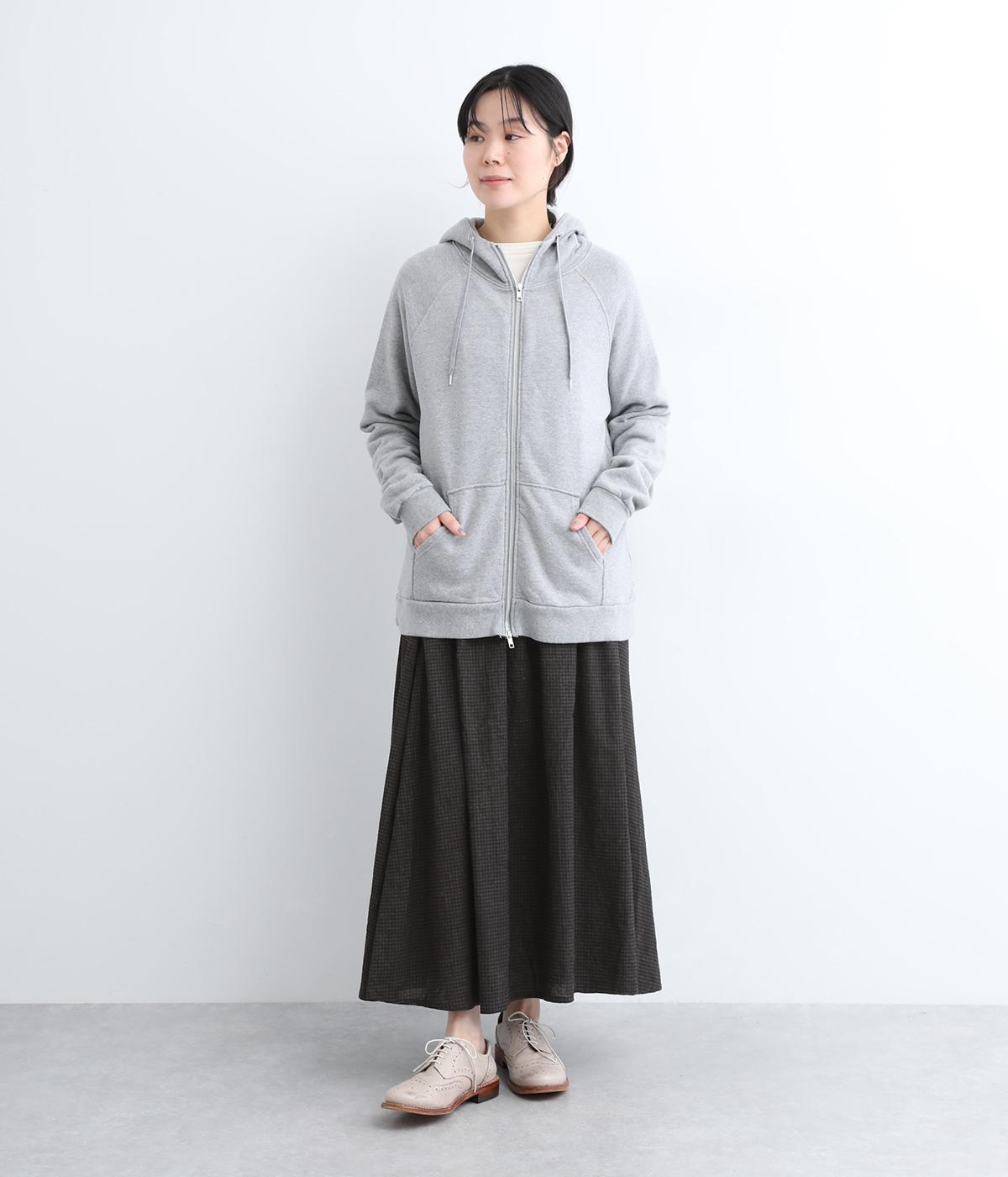 リネンコットンギンガムスミスカート（ICHI Antiquites）の商品詳細