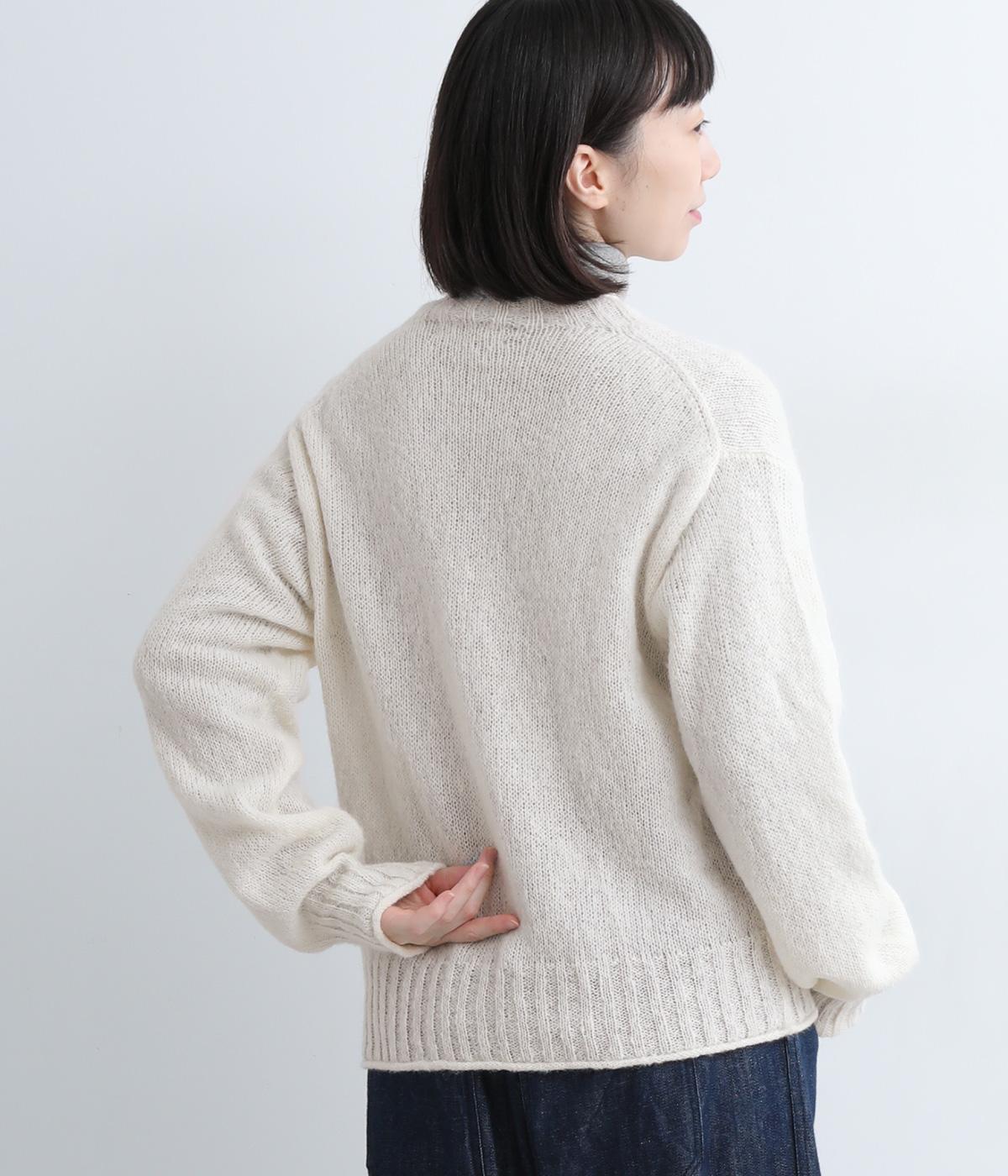 アルパカナイロンペルーニットカーディガン（ICHI Antiquites）の商品詳細