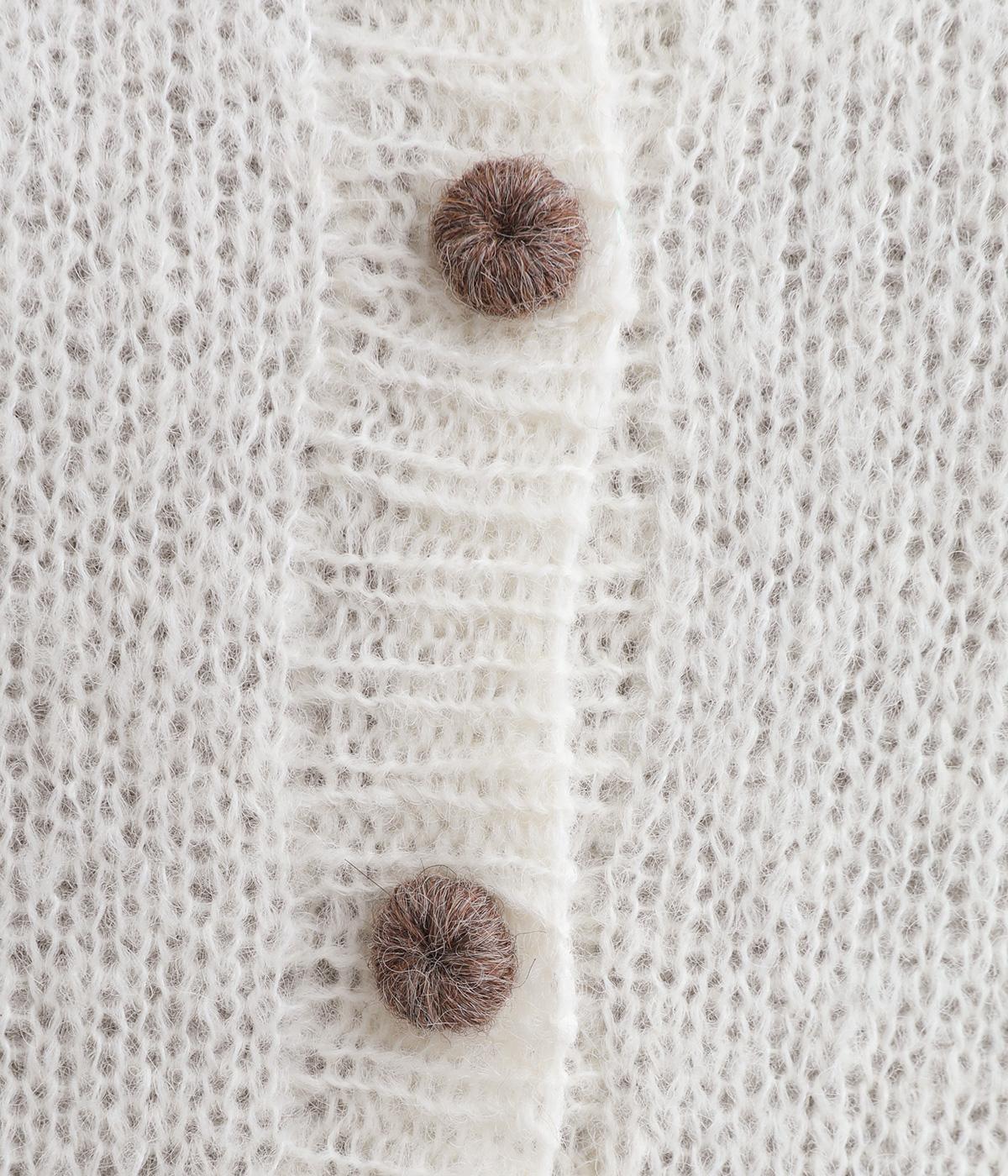 アルパカナイロンペルーニットカーディガン（ICHI Antiquites）の商品詳細