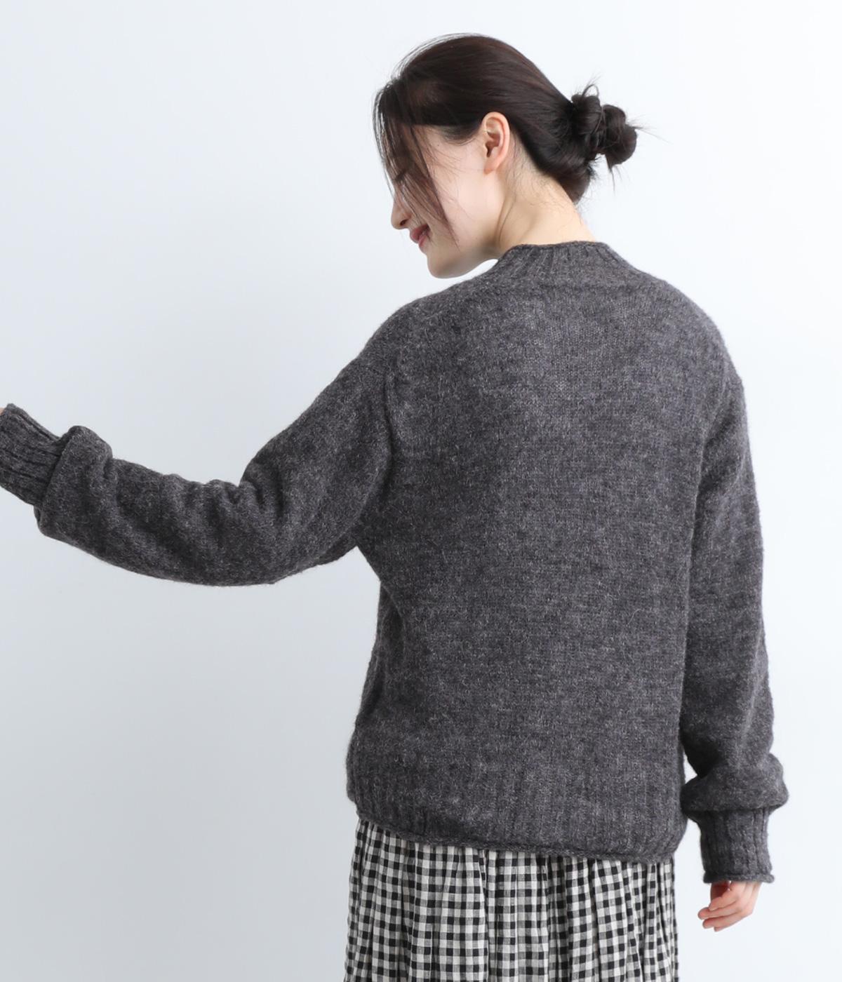 アルパカナイロンペルーニットカーディガン（ICHI Antiquites）の商品詳細