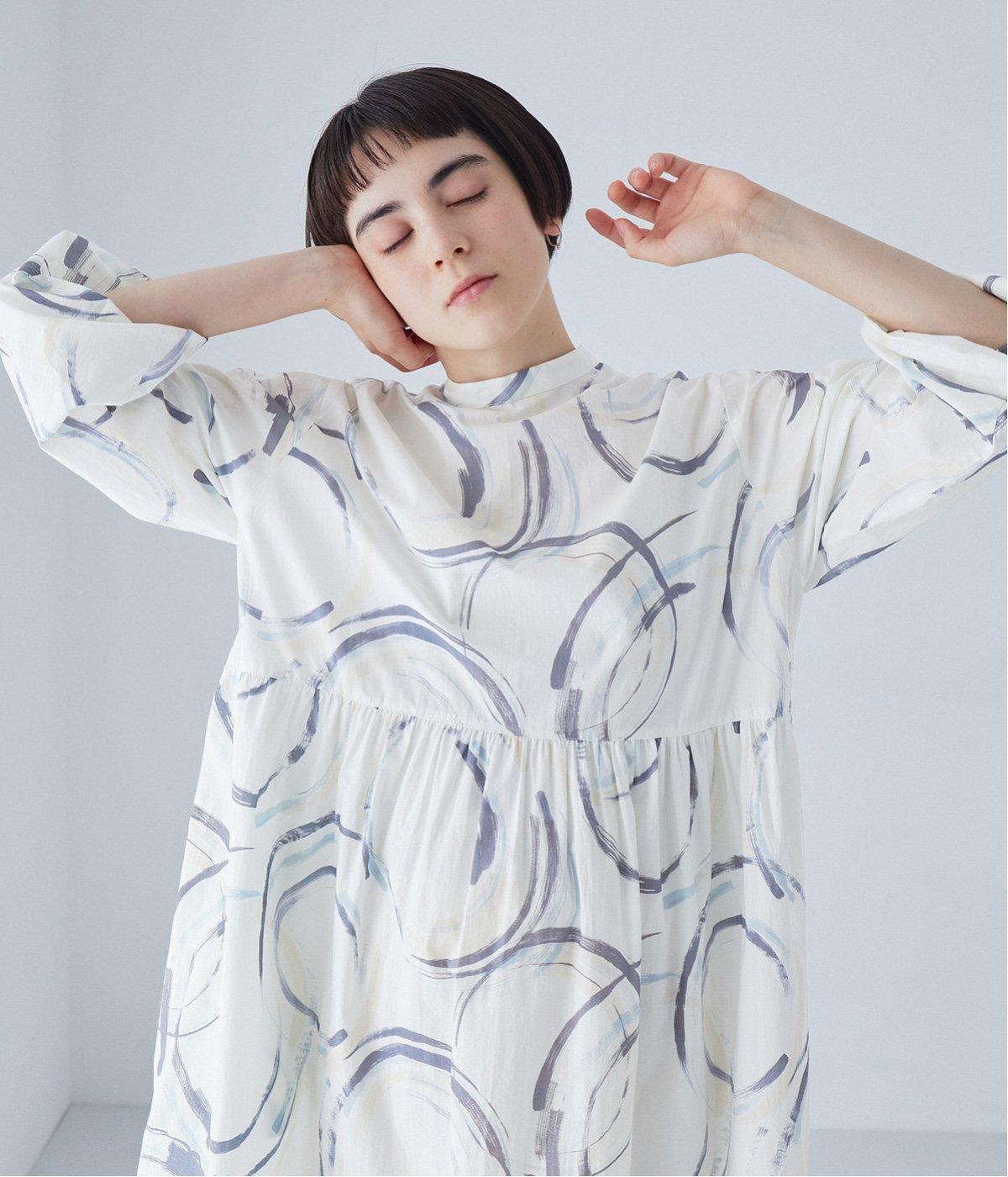 インクジェットプリント2wayワンピース（ichi）の商品詳細