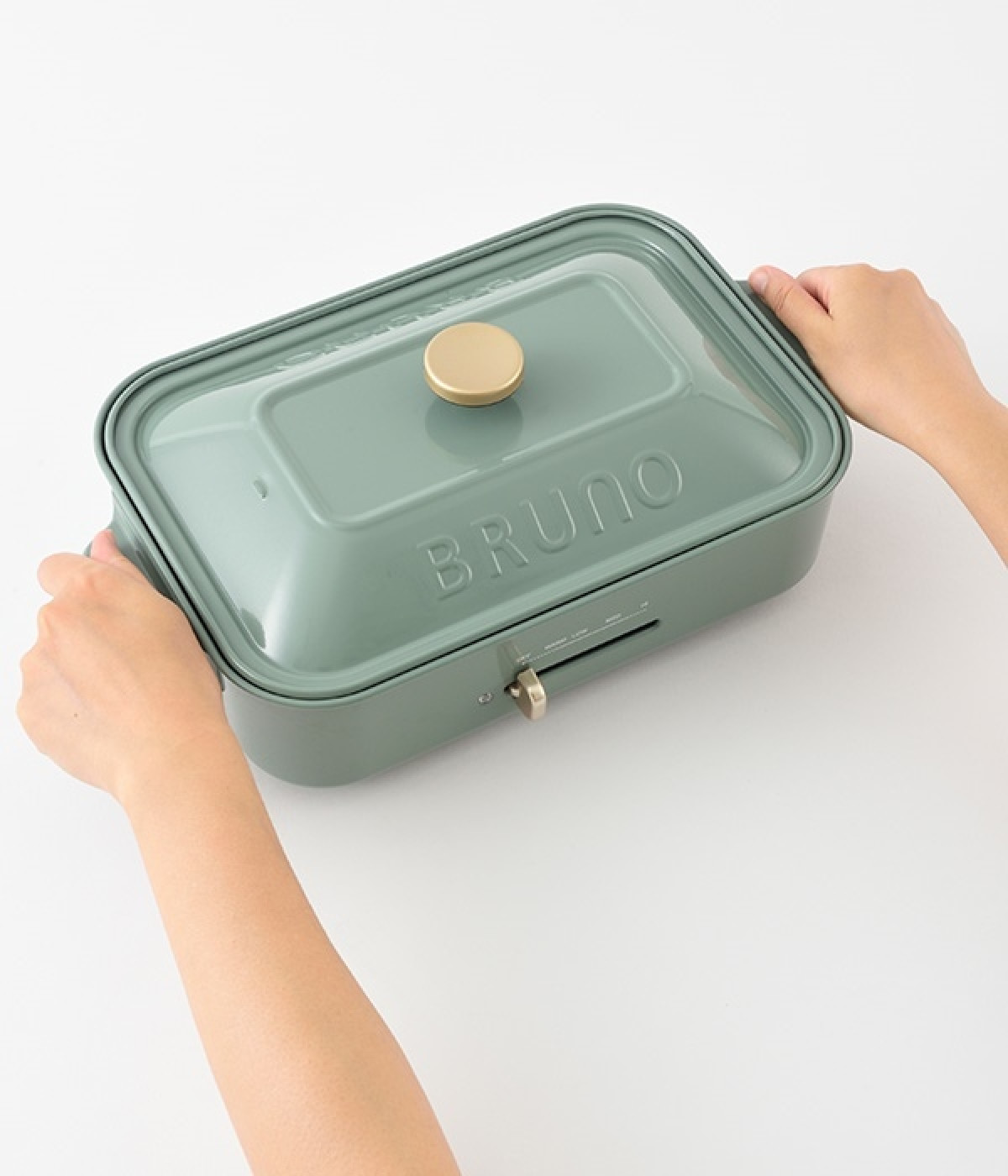 10周年記念特別色 BRUNO コンパクトホットプレート セージグリーン