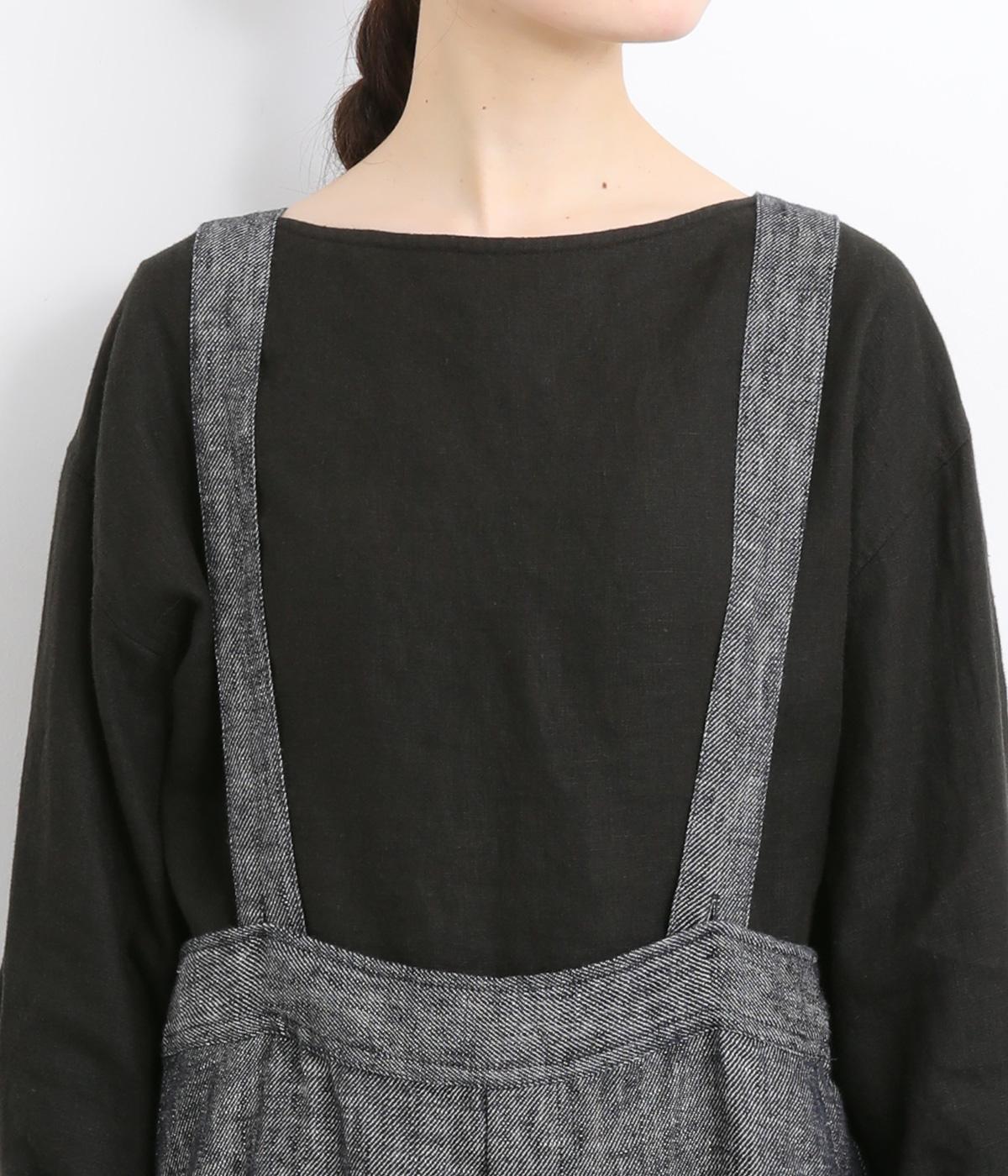 リネンサロペット（blue willow）の商品詳細