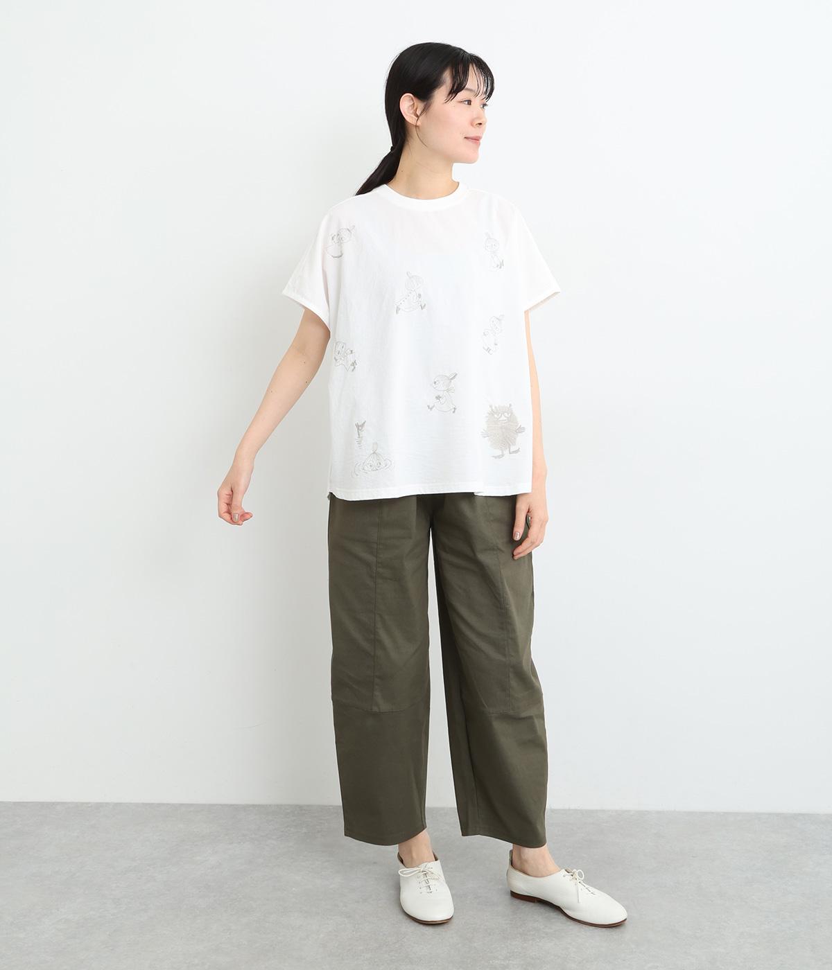 布帛切替 ミイ刺繍フレンチプルオーバー（NUEVO BLANCA）の商品詳細