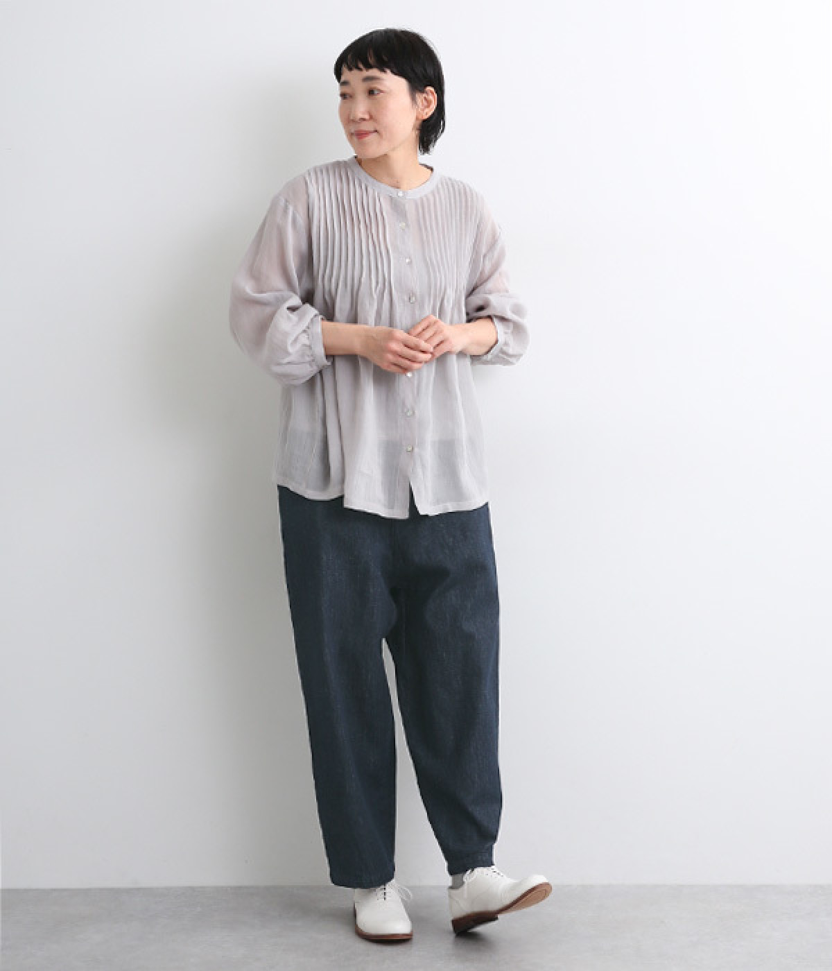 美品☆キャピタル　ダークブルー コットン サルエルパンツ SALE20％OFF 】￥20,900→￥16,720 / FACTORY（ファクトリー