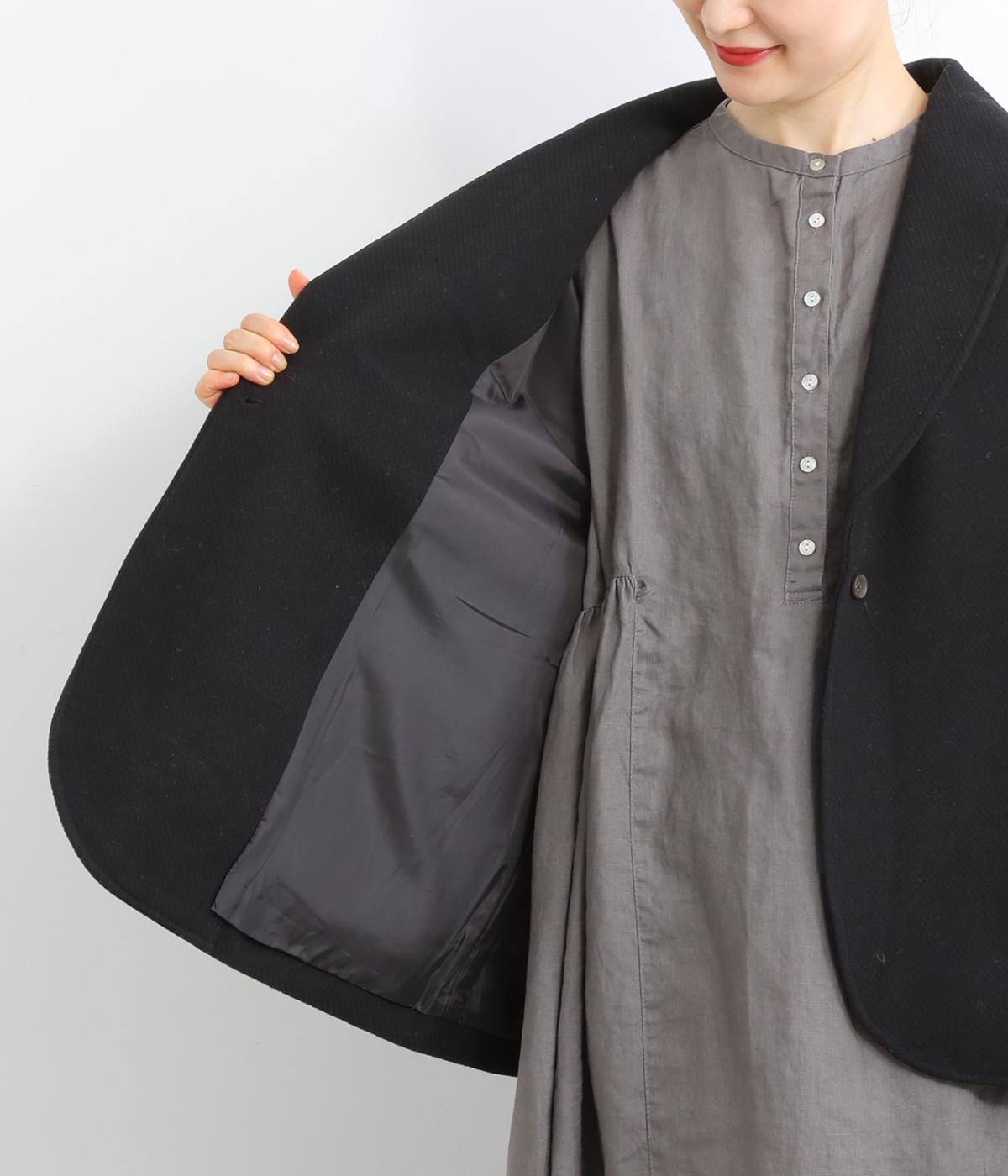 ヘリンボーンショールカラージャケット（08Mab）の商品詳細