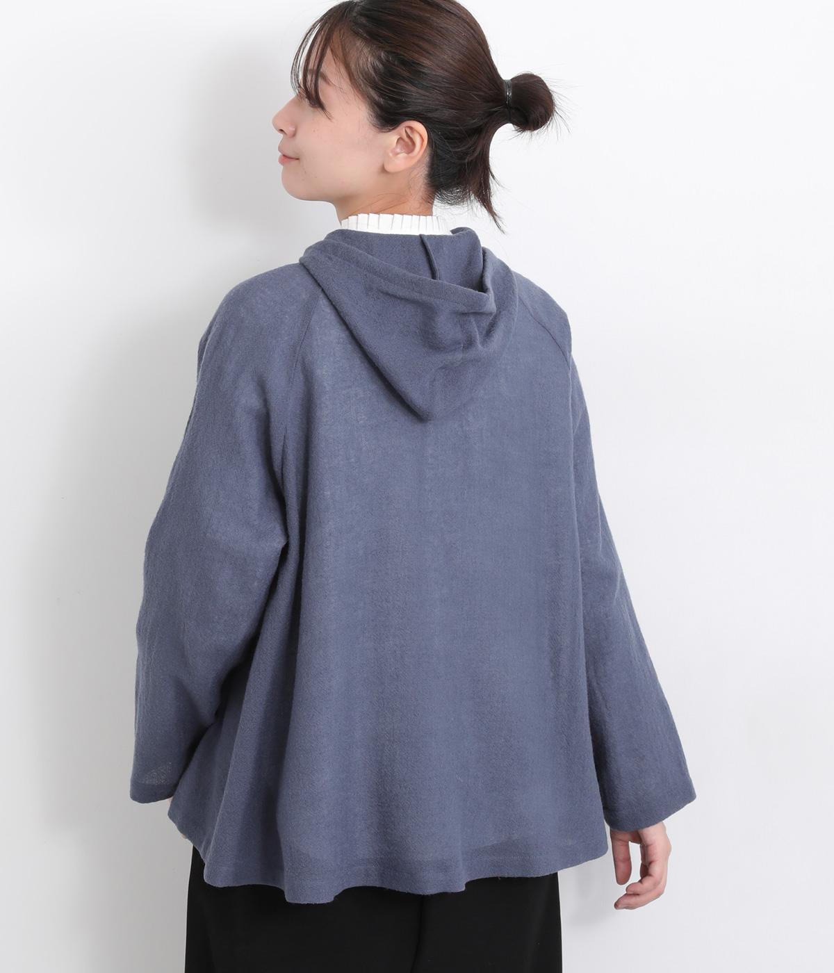 ウールガーゼフーディージャケット（+2）の商品詳細