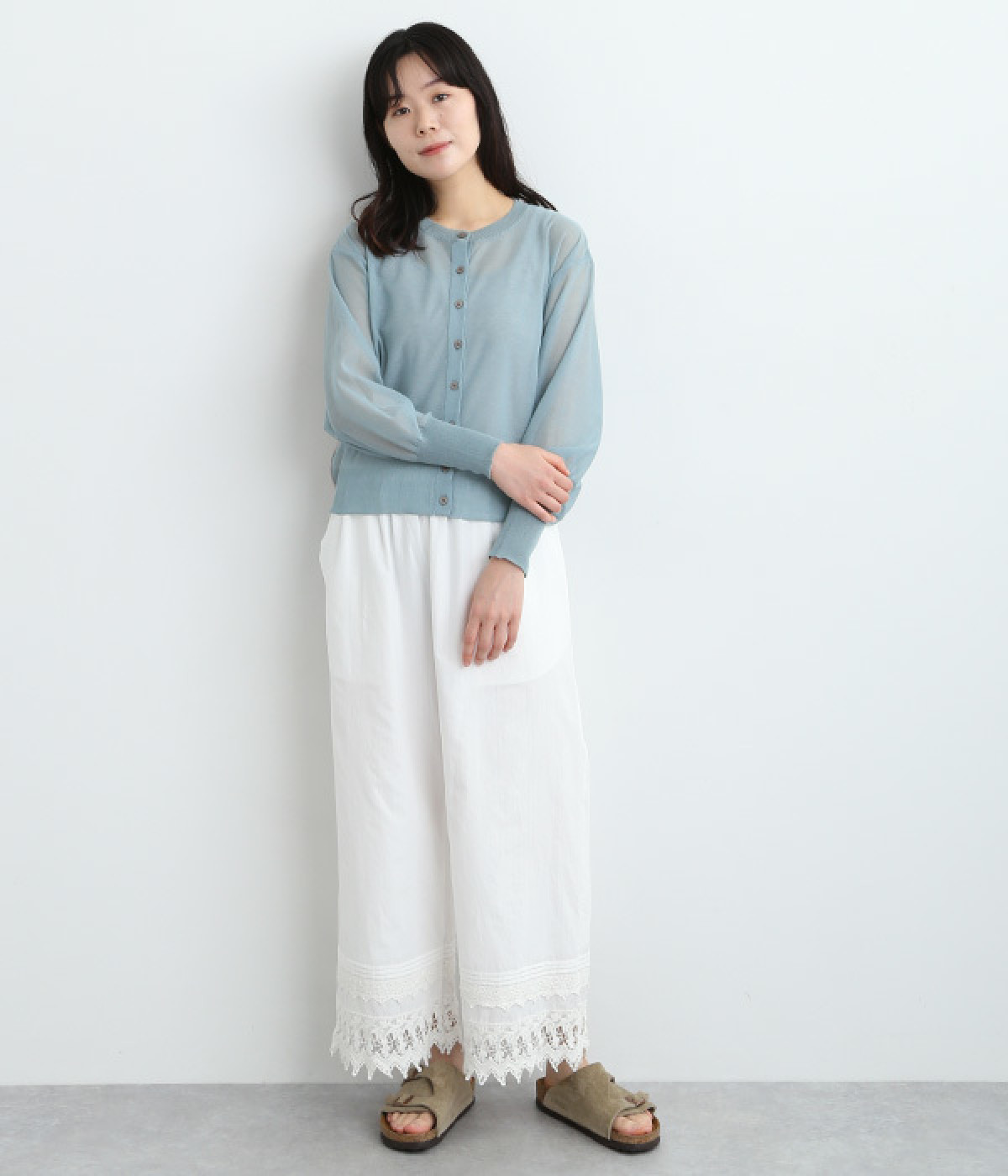 marble SUD レースデニムパンツ パンツ | marble SUD(マーブルシュッド)公式通販