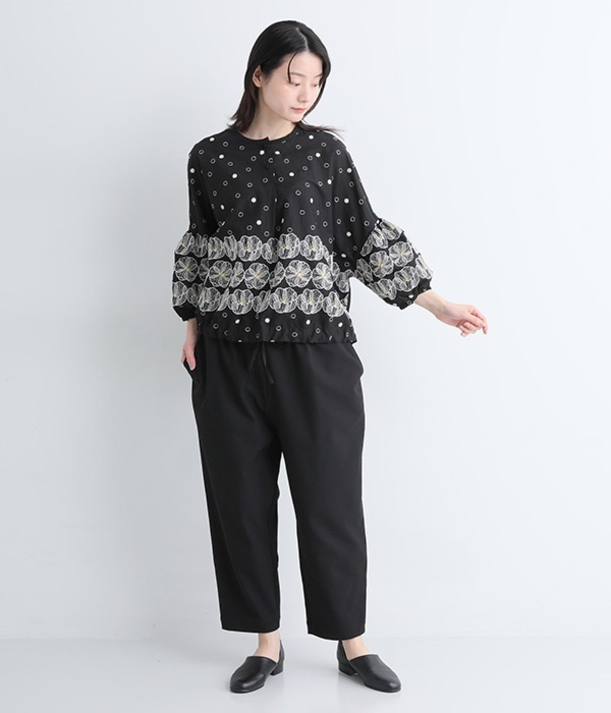 サンカヨウ ストリングシャツ（marble SUD）の商品詳細
