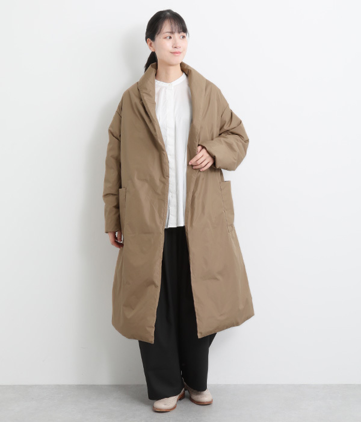 NO ID. / ノーアイディー 公式通販 | BRYAN NO ID. ボタンレスドレープ