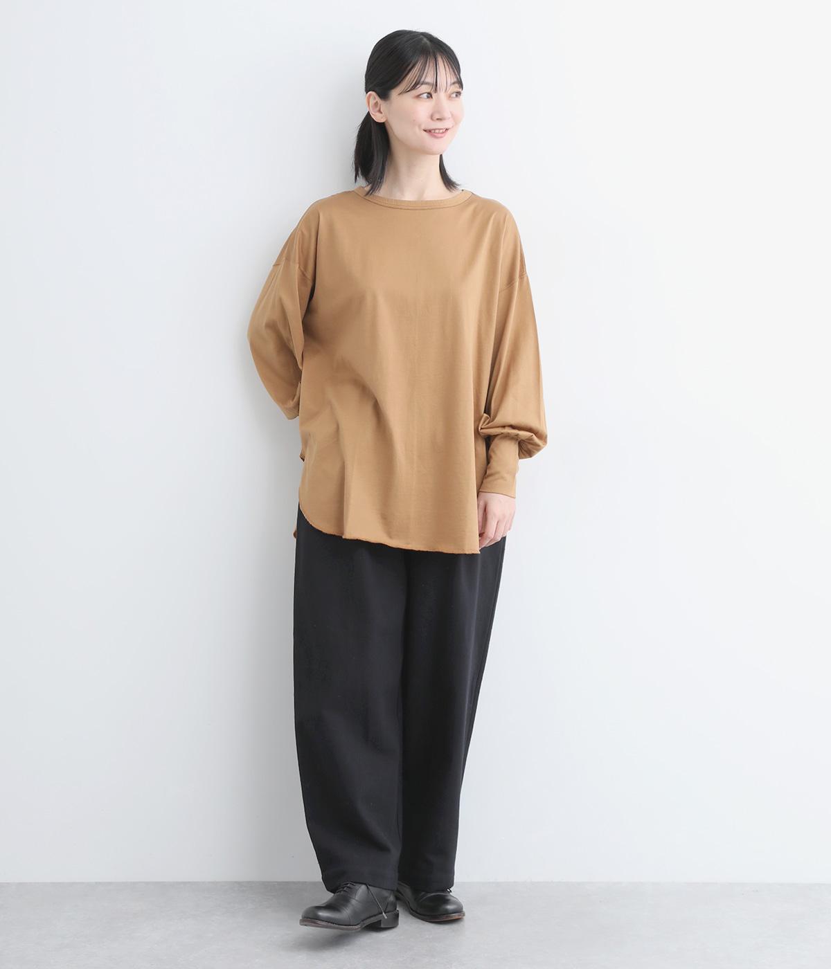 はな コットンリネン先染めツイル楽ちんパンツ（nachukara）の商品詳細