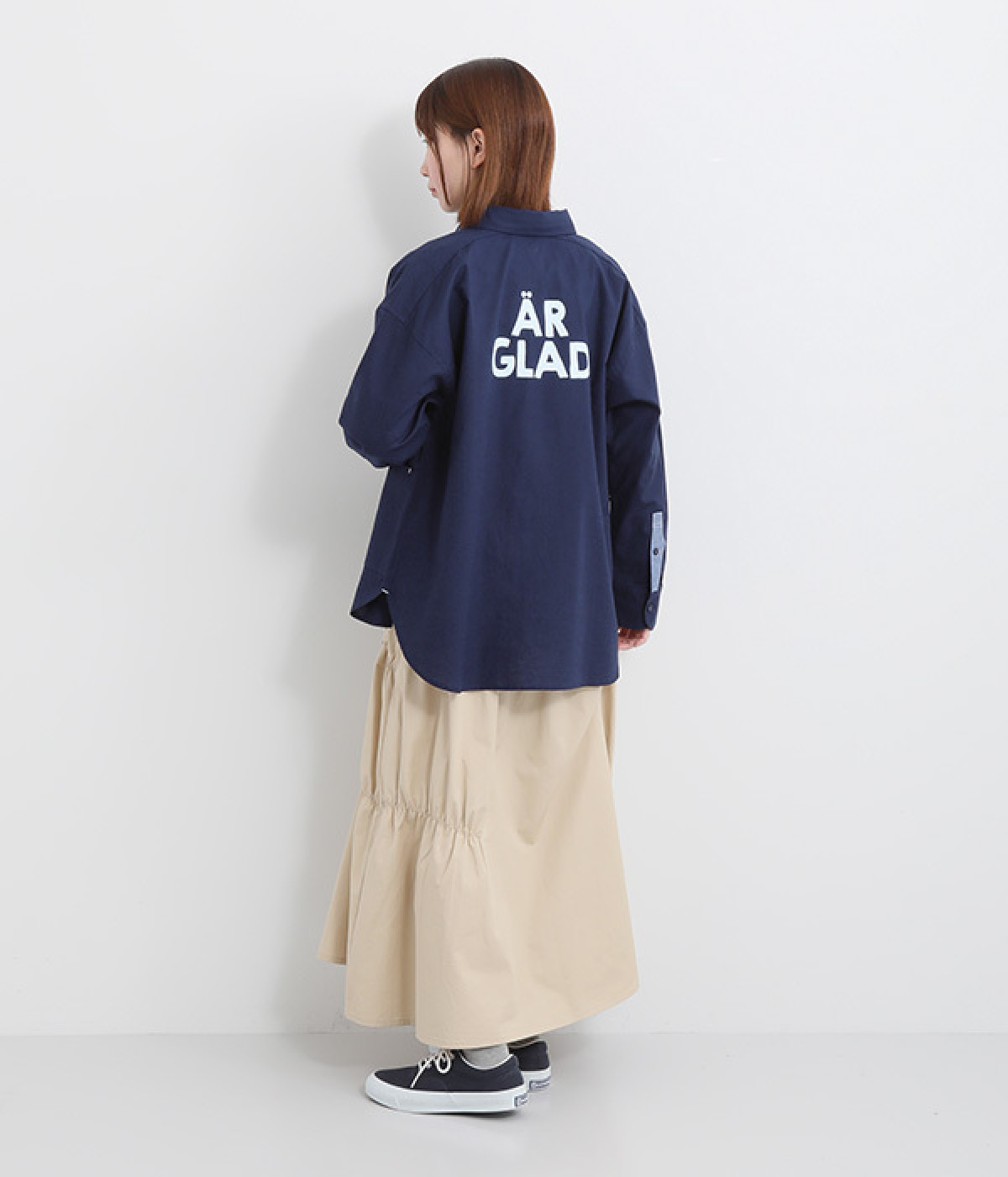 パッチポケットバックプリントシャツ（nop de nod）の商品詳細