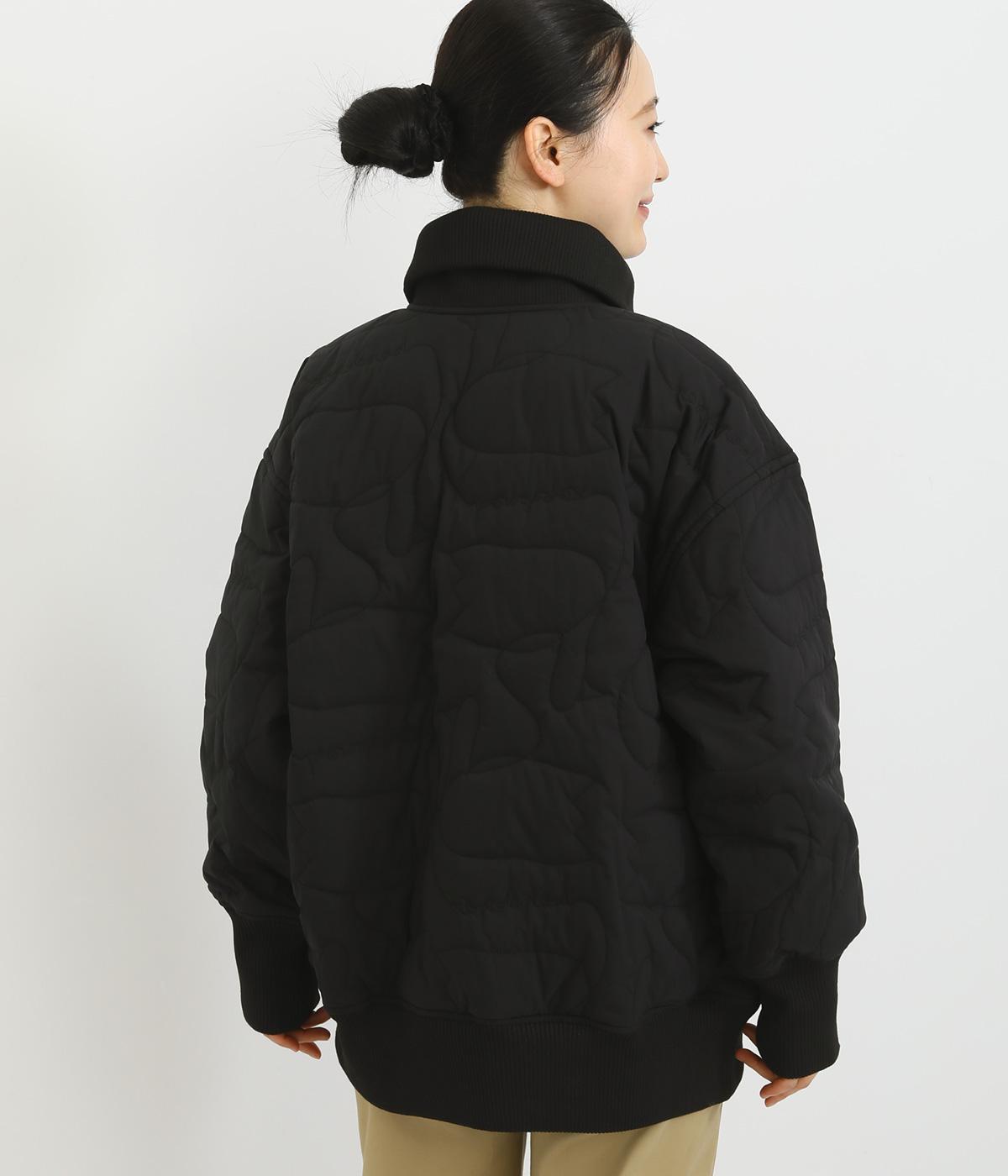 スワンキルティング リバーシブルリブブルゾン（nop de nod）の商品詳細