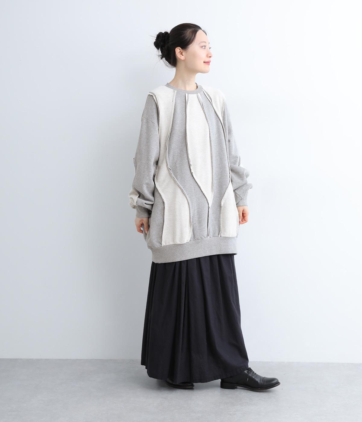 コットンリバーストレーナースウェットシャツ（nunuforme）の商品詳細