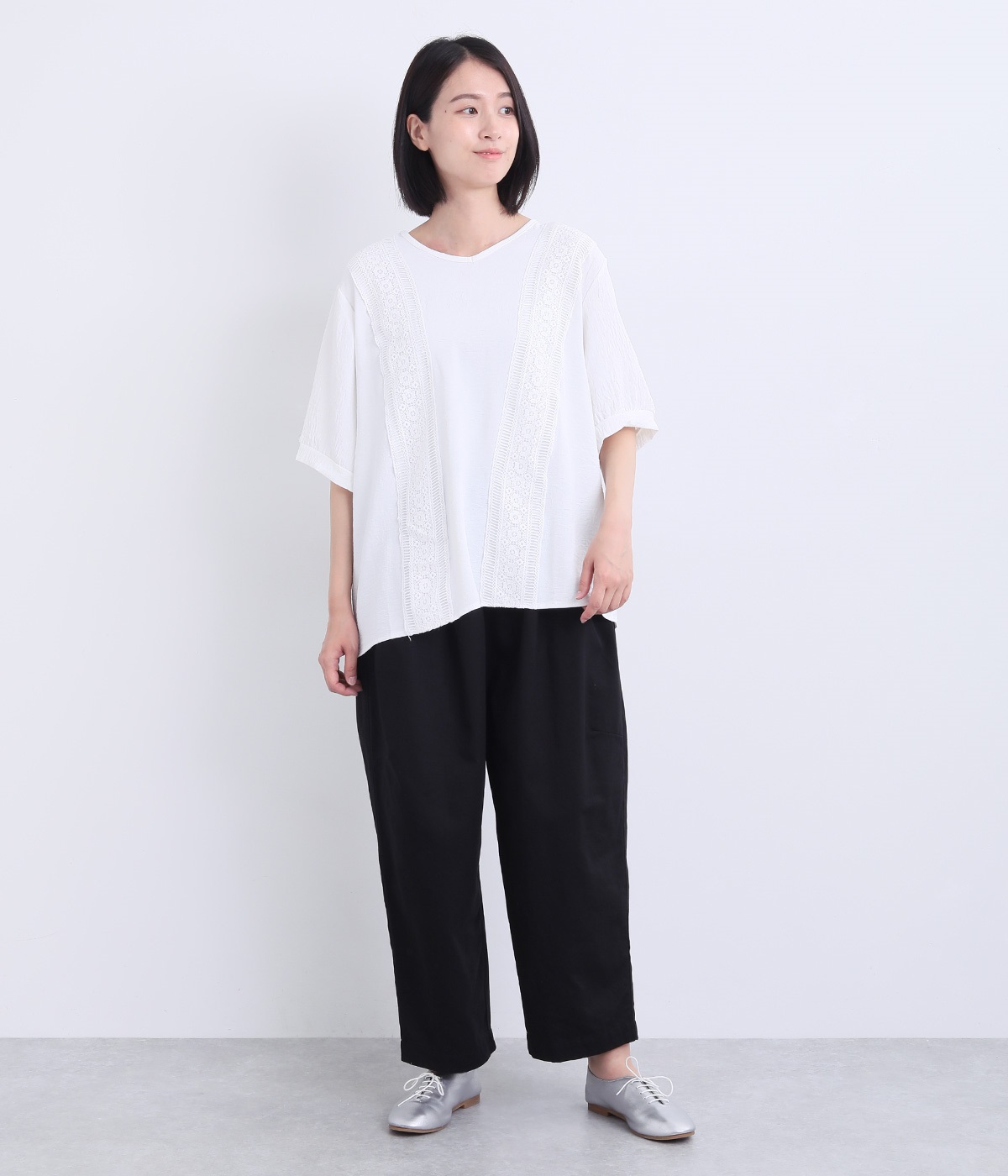 レースＶプルオーバー CAPRICIEUX LE'MAGE｜レースVプルオーバー | Rakuten Fashion