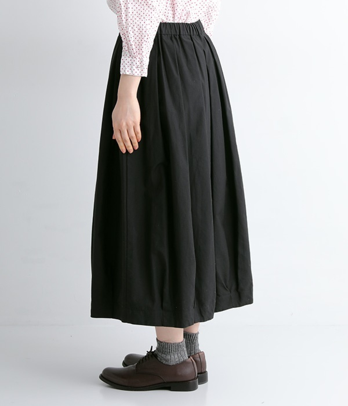 美品 DRIES VAN NOTEN リネンポリエステル タックバルーンスカート 美品 DRIES VAN NOTEN リネンポリエステル タックバルーン