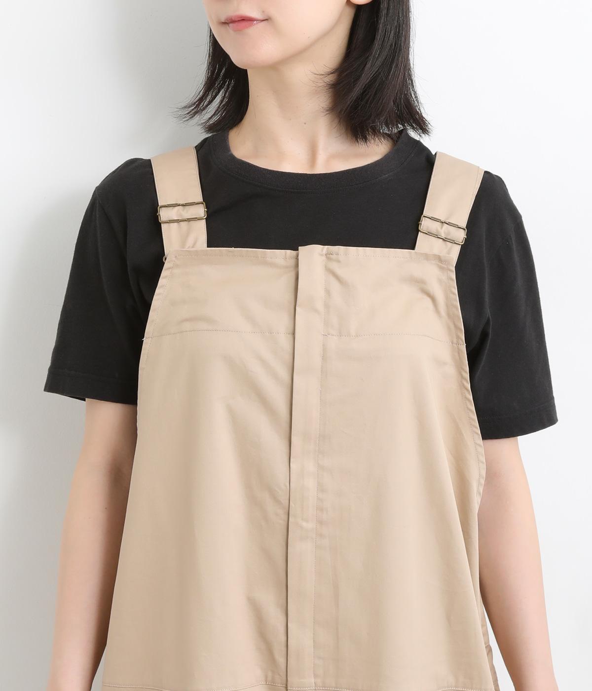 リーバイス　ブラウン コットン オーバーオール リーバイス LEVI'S WORKWEAR オーバーオール ブラウン BLACK