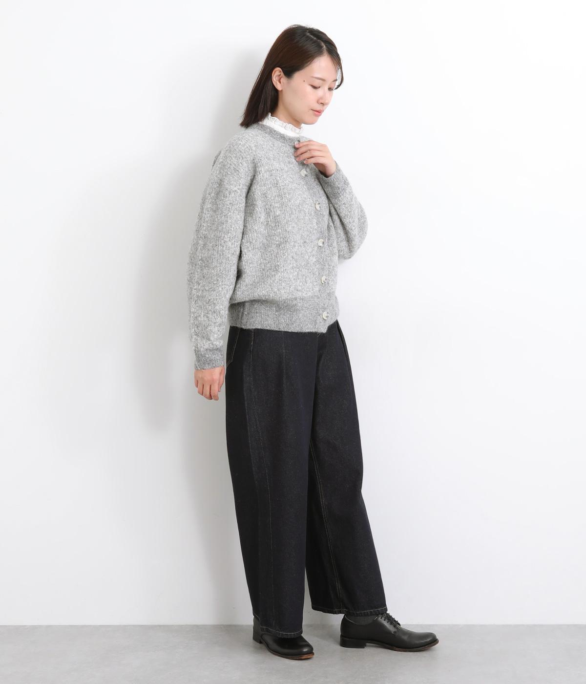 畦編みニットカーディガン（LILASIC）の商品詳細