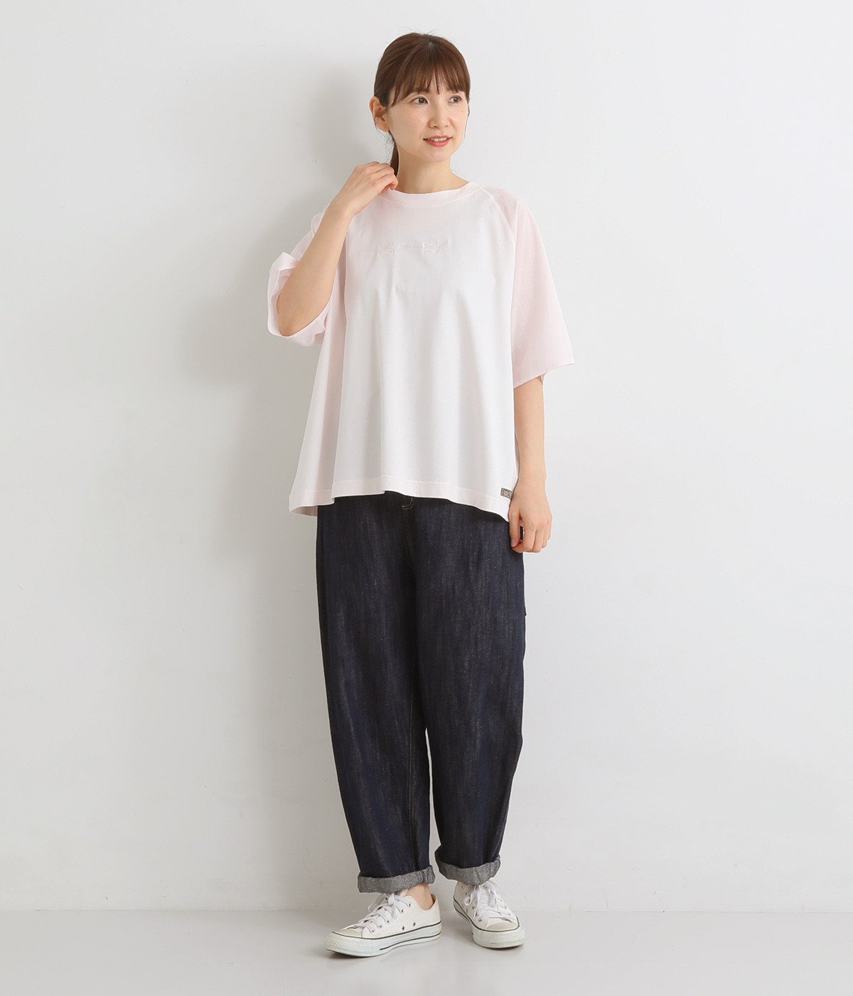 異素材フレアスリーブ刺繍プルオーバー（NORTHERN TRUCK）の商品詳細