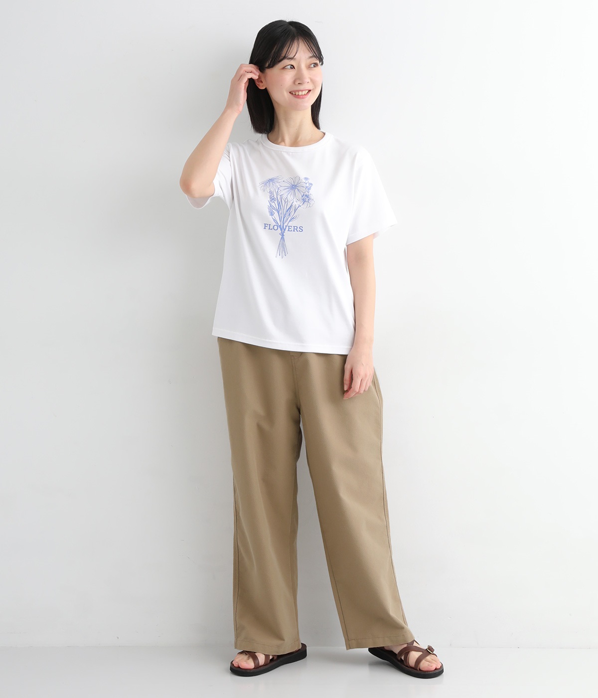 コットン花束プリントTシャツ（NORTHERN TRUCK）の商品詳細