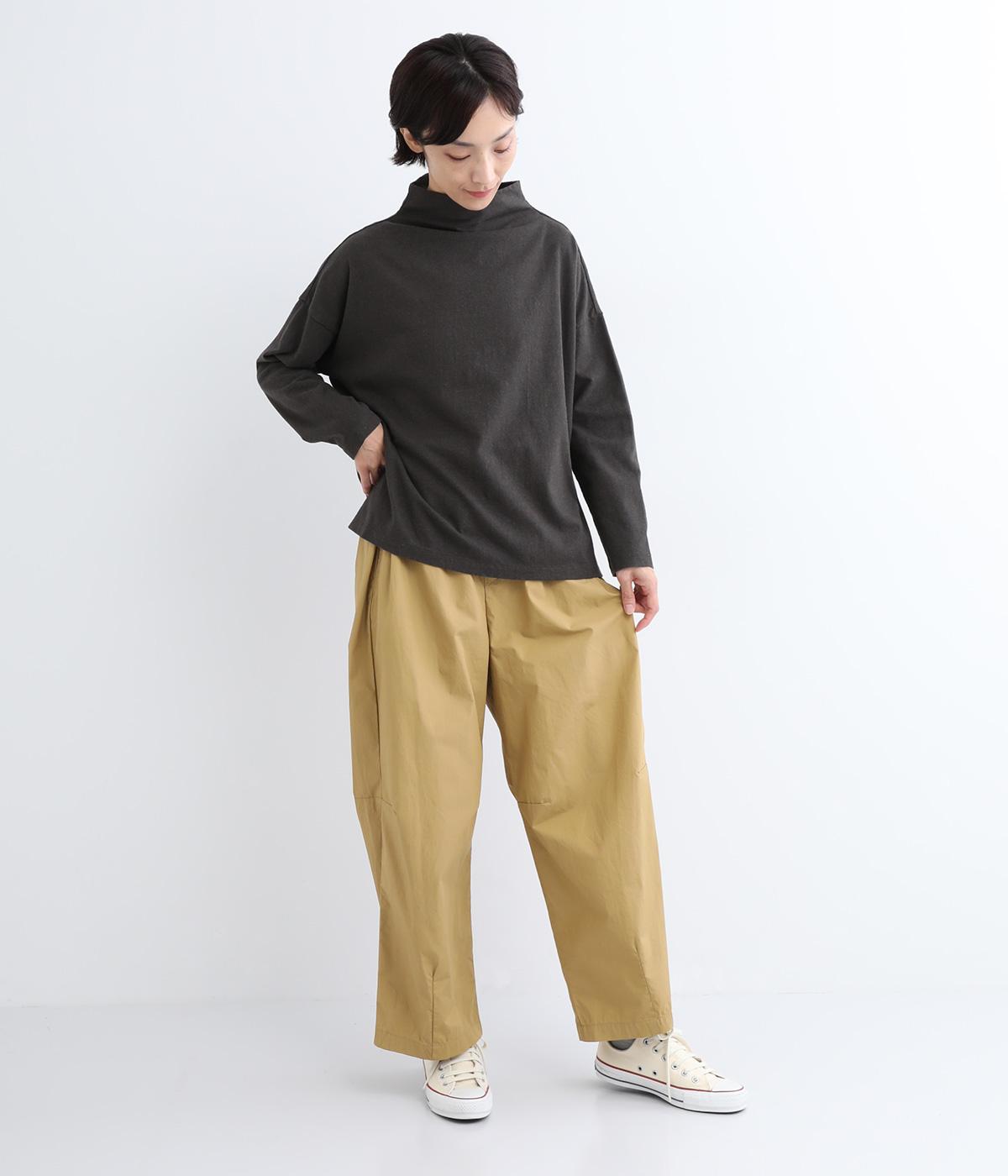 コットンタイプライター脇ダーツコクーンパンツ（le colis）の商品詳細