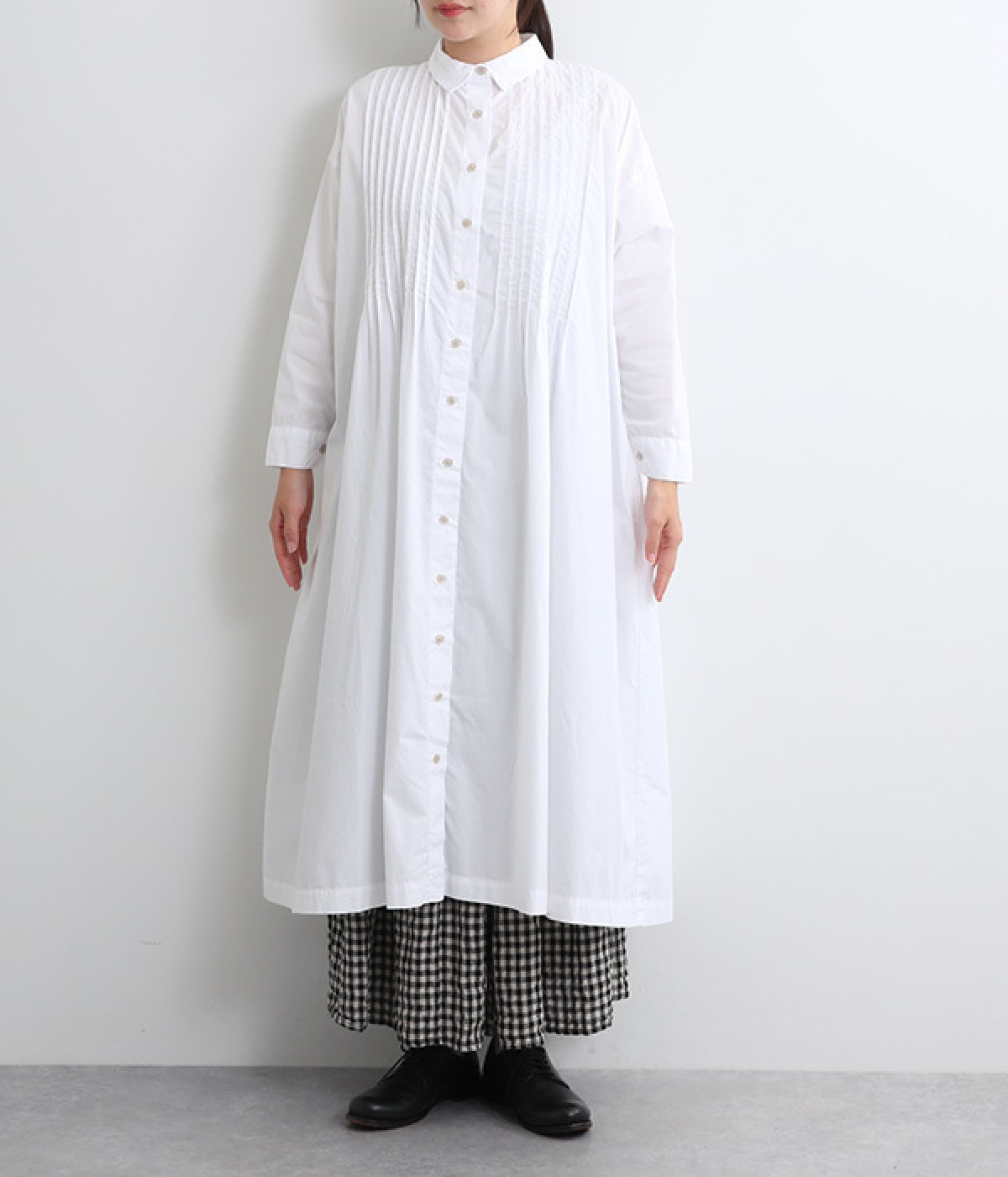 新品✨ 大人気ホワイト✨JENNEコットンビッグリボンカサブランカ THREE FIFTY STANDARD 金子敦子さんと作った オーガニック