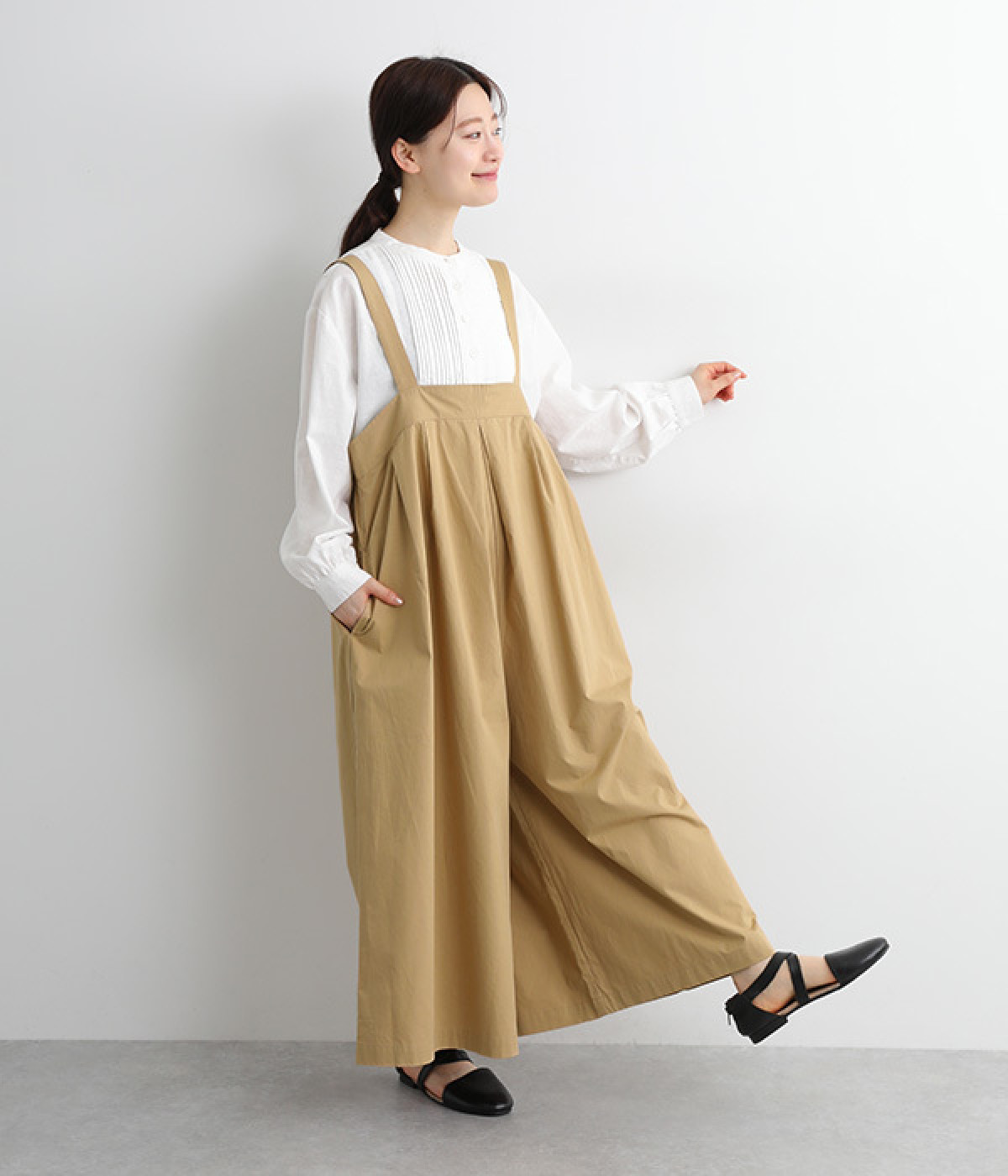 レア BLESS ブレス リネン チューブトップ サロペット オールインワン