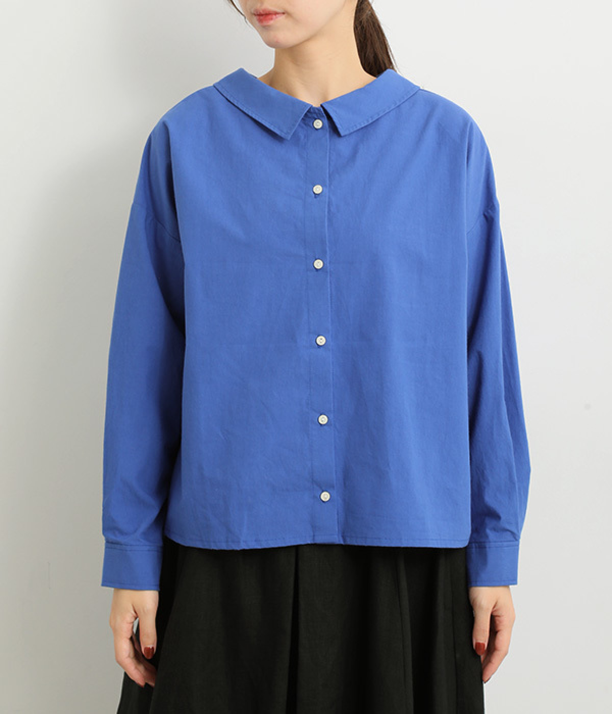 nrqsp526！　ねぷた 近江晒後重ね襟2WAYブラウス（nous rendent heureux）の商品詳細