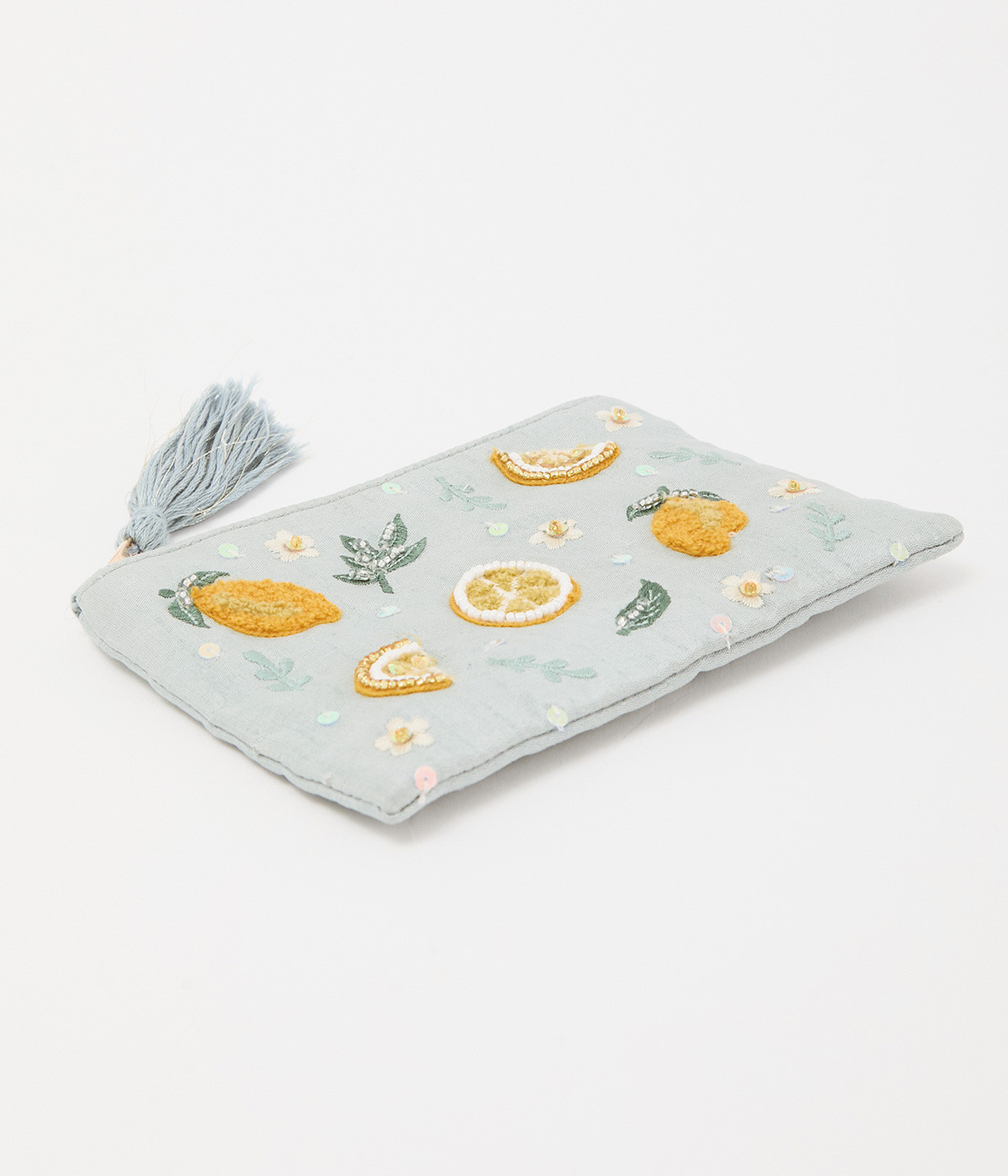 いちご刺繍ポーチS（artipur）の商品詳細