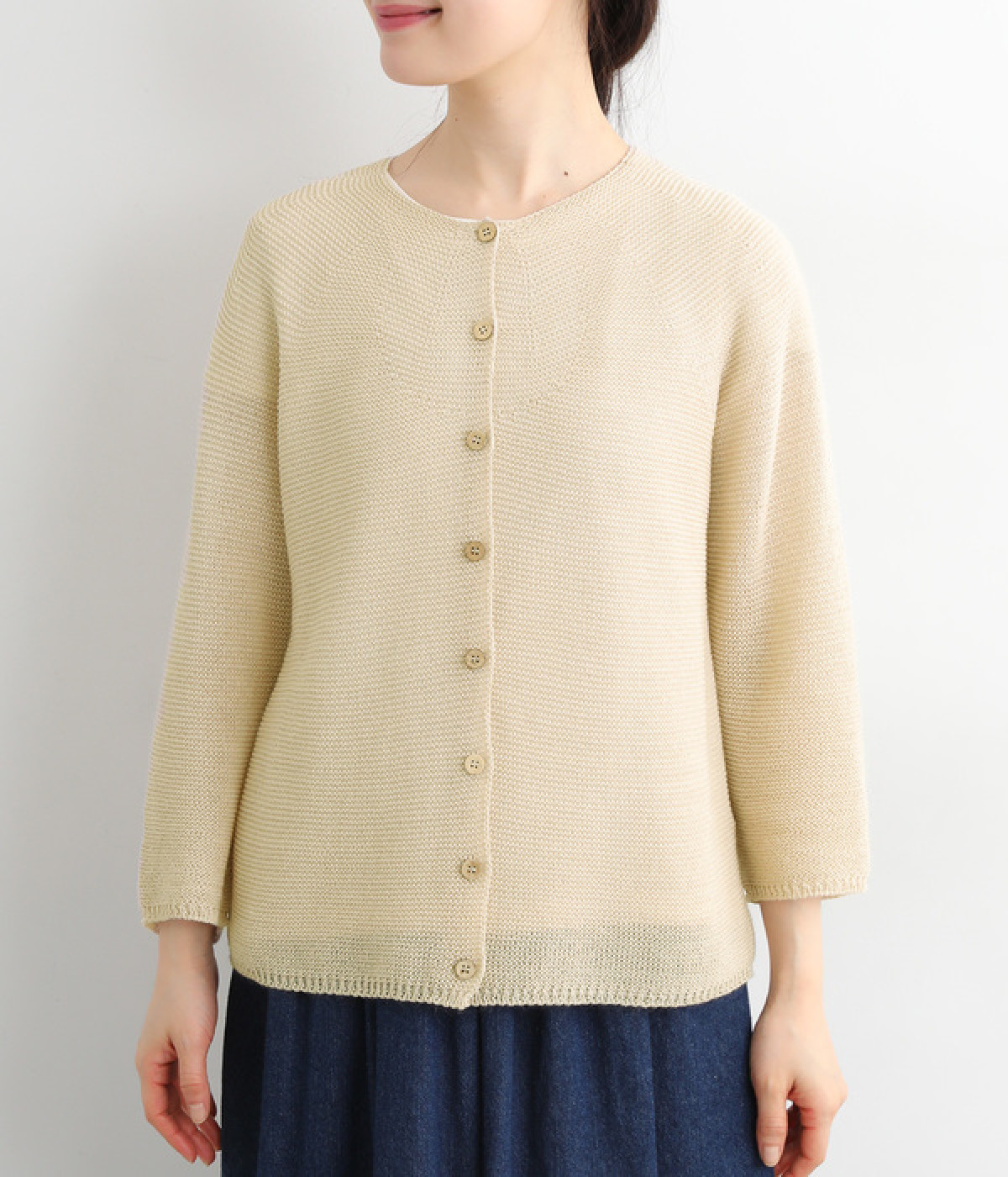 がぱお♡ Theory 23SS サマーコットンニット ベスト ブラウン がぱお♡ Theory 23SS サマーコットンニット ベスト ブラウン