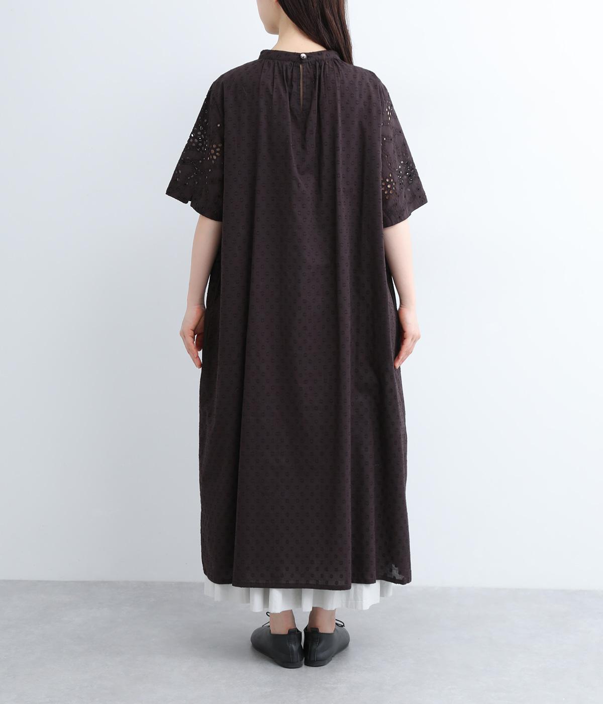 dotシフリー×dotドビーコットンギャザーワンピース（TANABANA