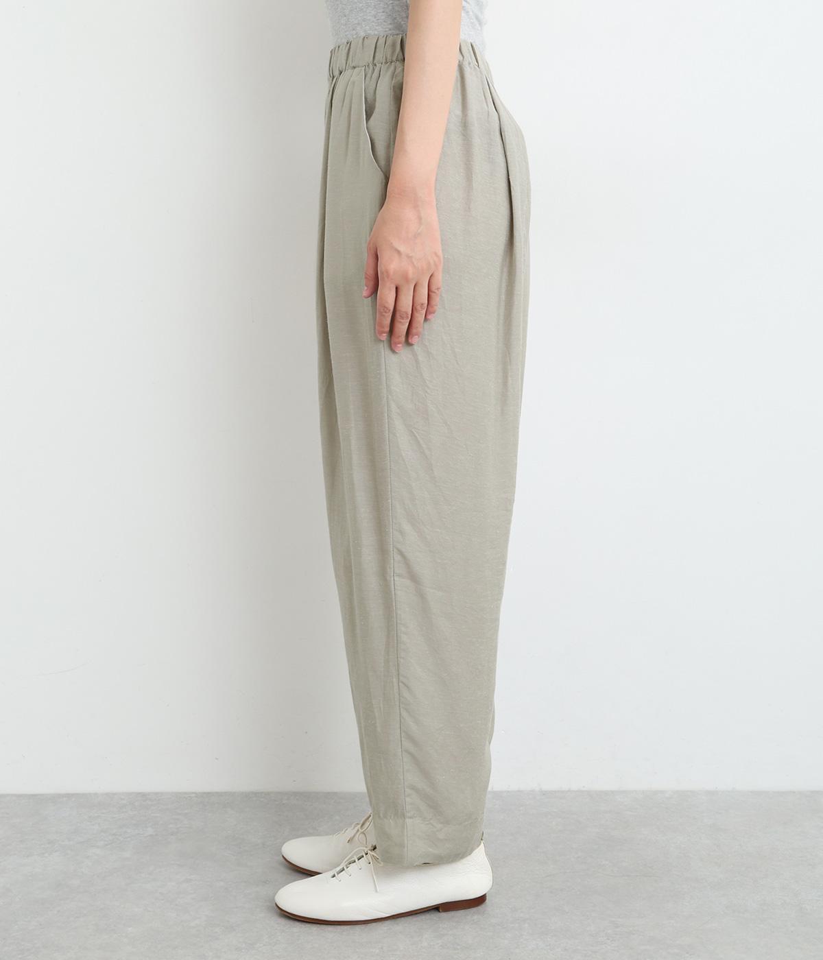 リネンレーヨンテーパードパンツ（GA-ON）の商品詳細