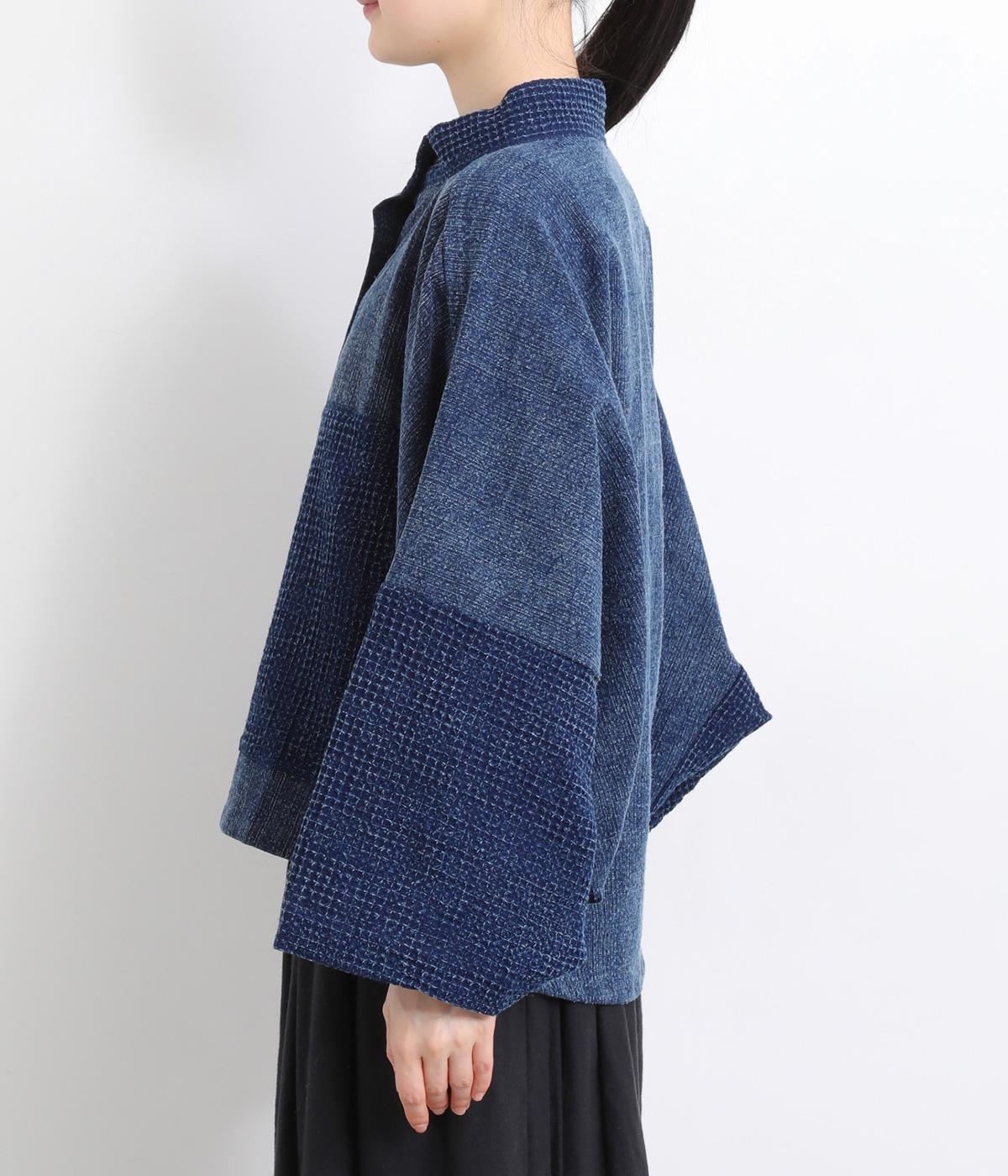 藍染コンビ ショートジャケット（MALAIKA）の商品詳細
