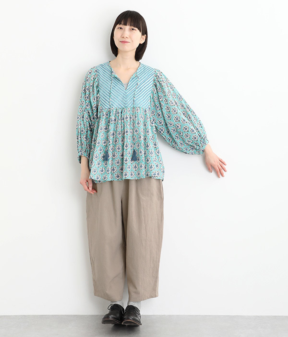 【なおりん】スタイルデリ☆3シーズンコットン混紡プルオーバー 2点おまとめ CHIGNON（シニヨン） スカシ編みルーズ プルオーバー