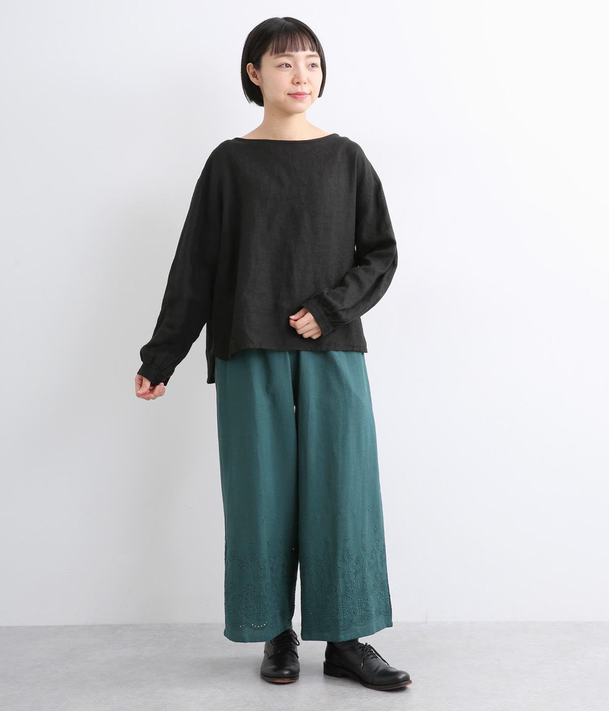 コットンリネンフラックシュシュパンツ（PORINA）の商品詳細