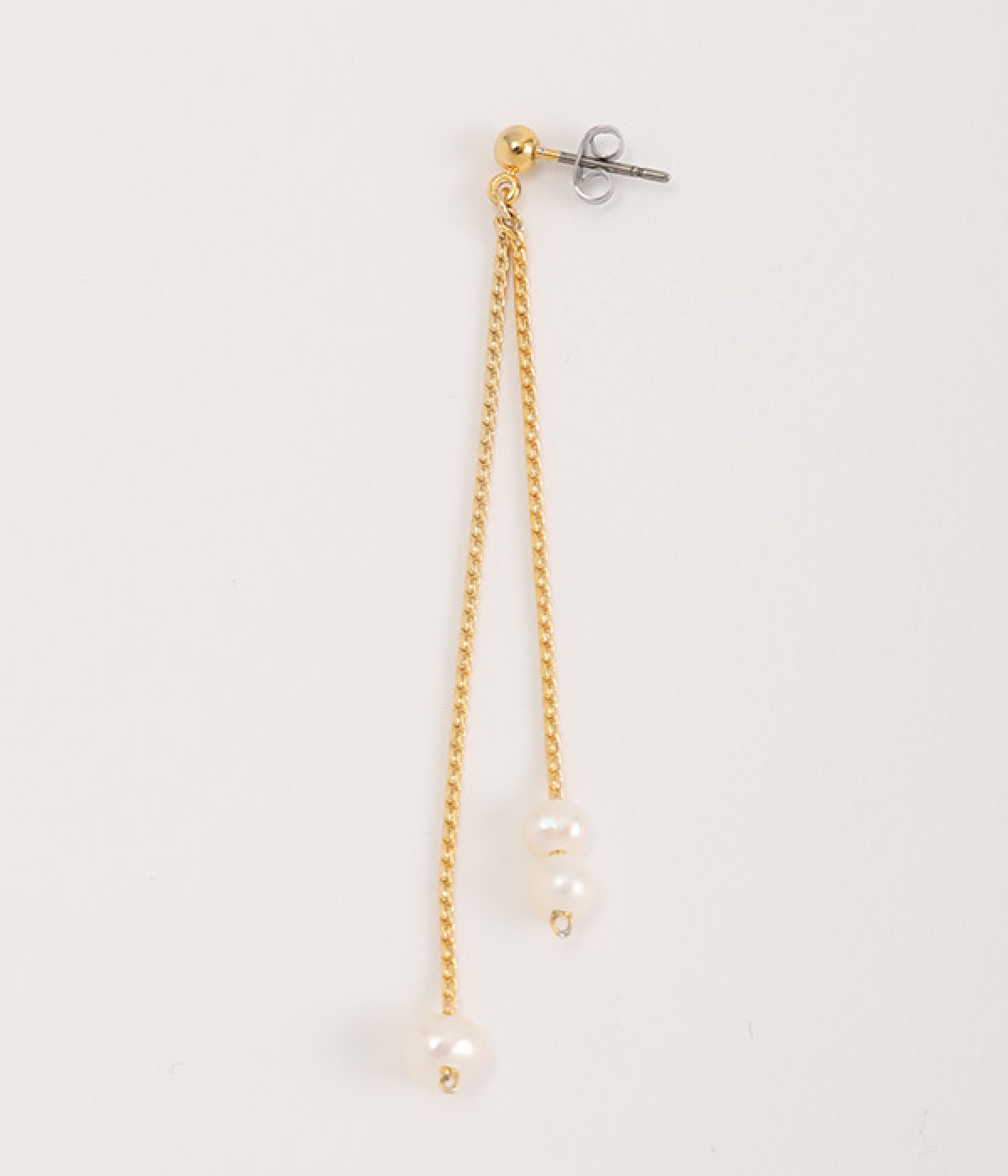 pearl×chain ピアス（SALON）の商品詳細