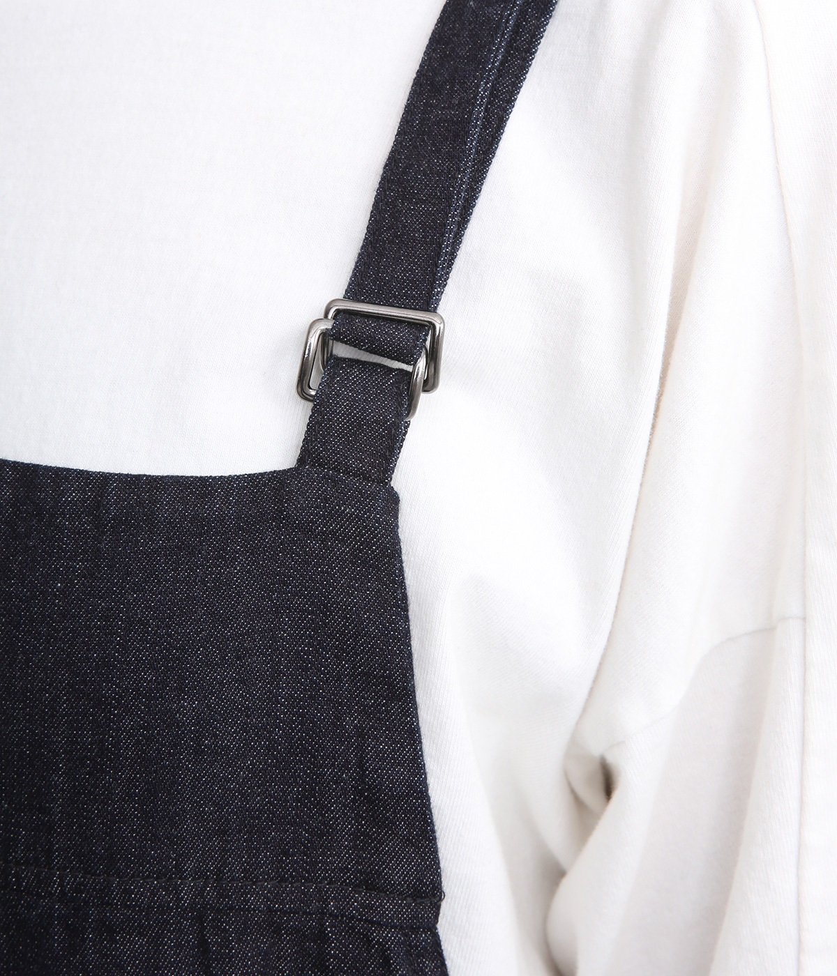 vent blanc デニムサロペット コットンワンウォッシュ8ozデニムサロペット（vent blanc）の