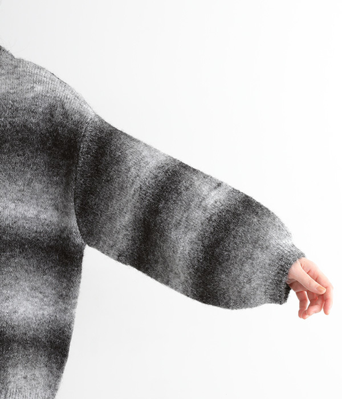 グラデーションニット トッパーカーディガン（YURK geniet van）の商品詳細