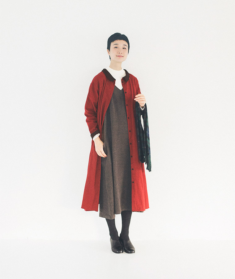 冬を 暖かくする赤い服 ナチュラル服や雑貨のファッション通販サイト ナチュラン