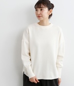 【neilikka】裾ラウンドセーター(B・ホワイト)
