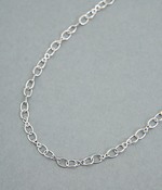 simple　chain　ネックレス(B・シルバー)